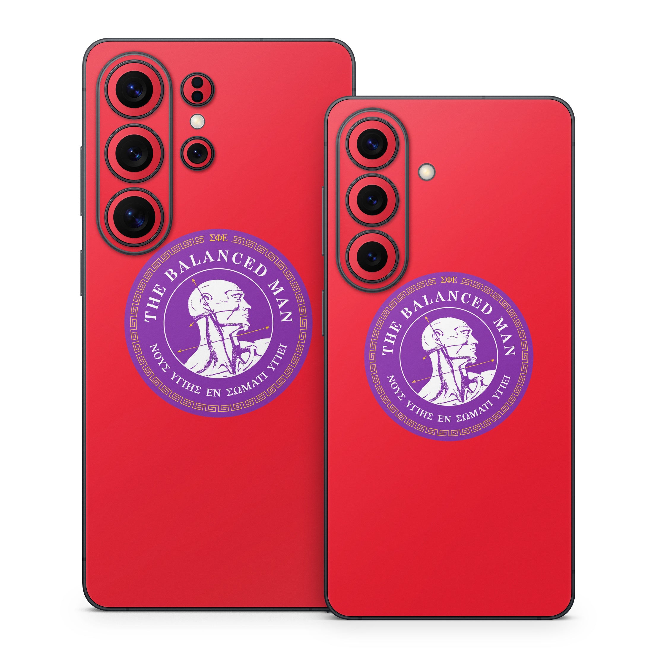Sigma Phi Epsilon Balanced Man Red - Samsung Galaxy S26 Skin