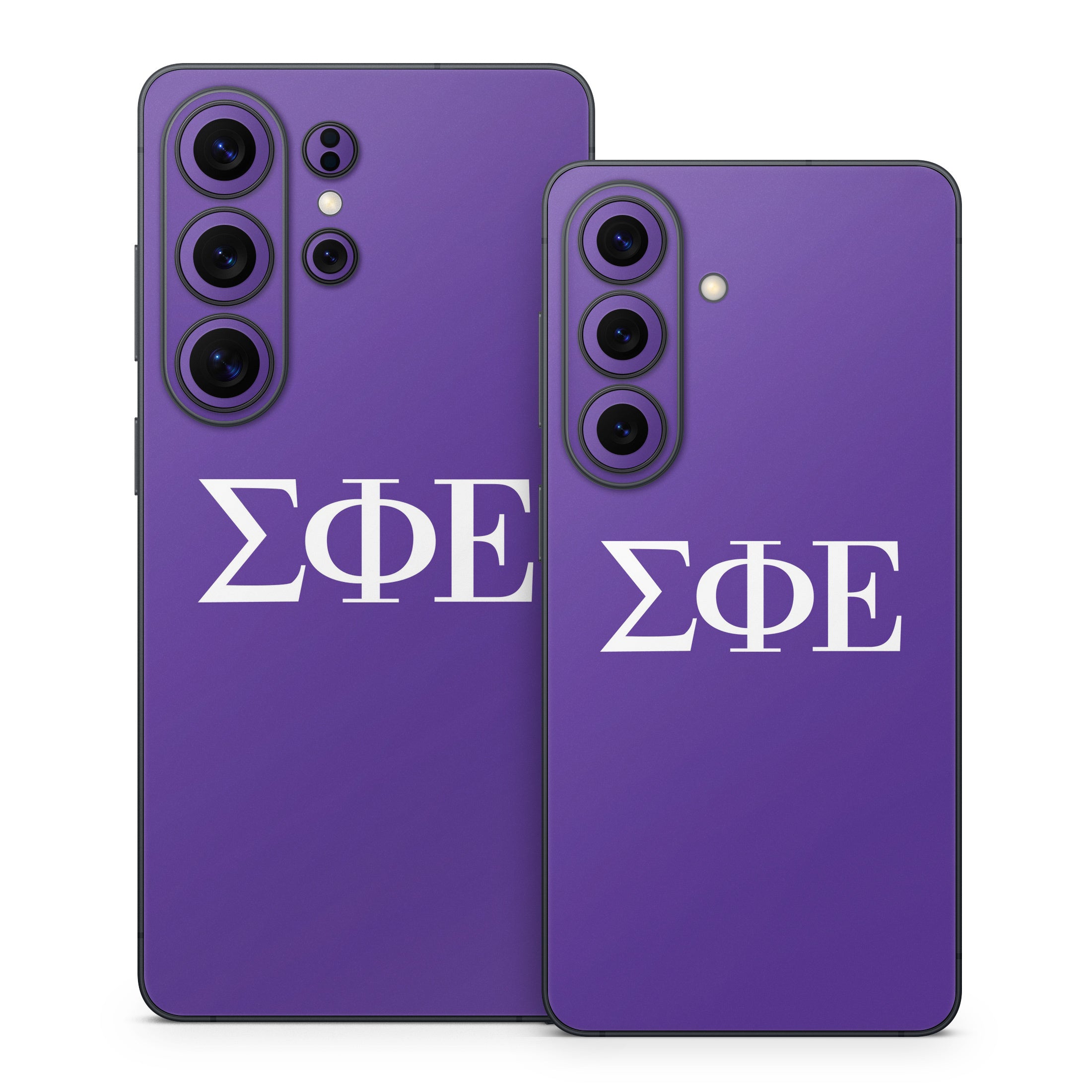 Sigma Phi Epsilon Greek Letters Purple - Samsung Galaxy S26 Skin