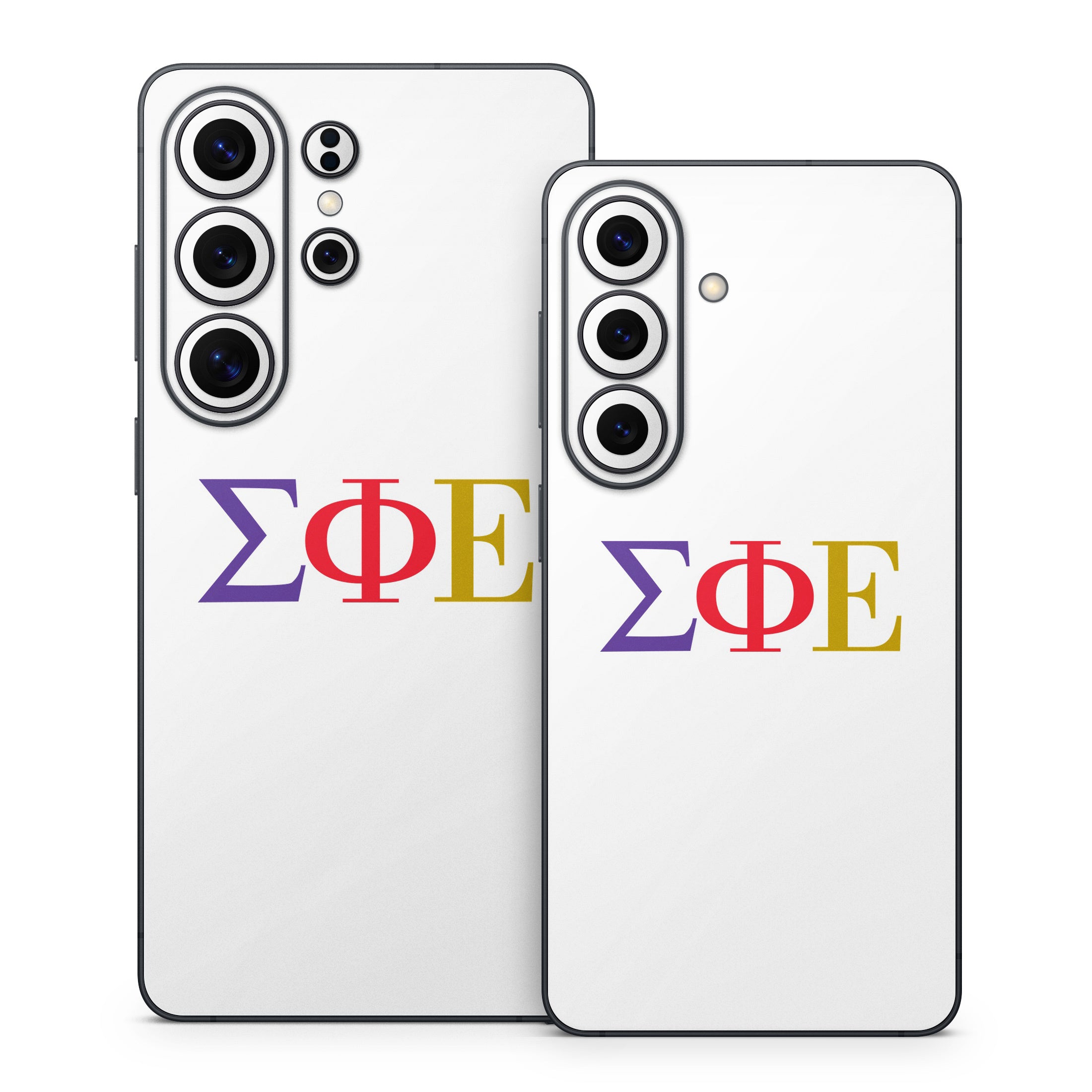 Sigma Phi Epsilon Greek Letters White - Samsung Galaxy S26 Skin