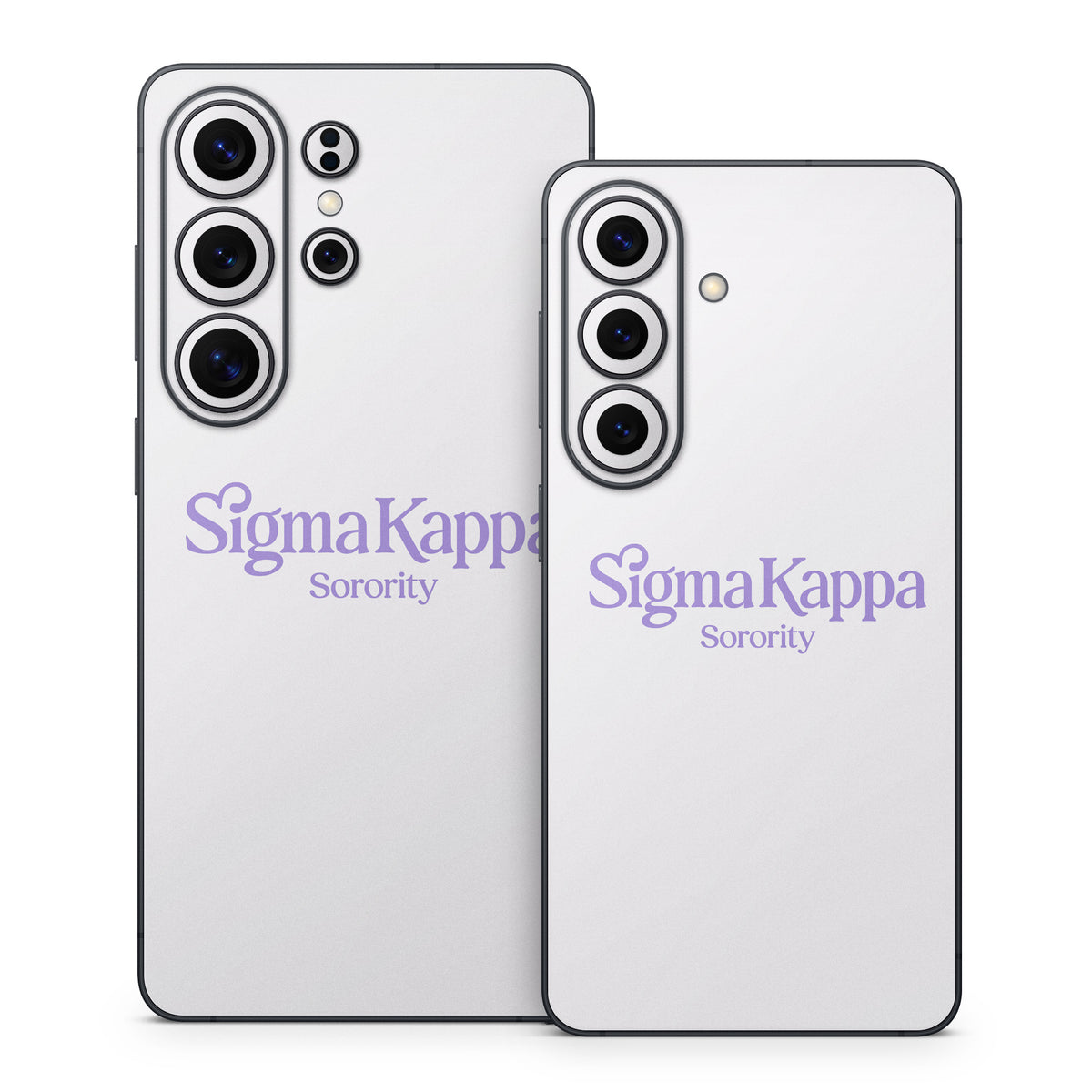 Sigma Kappa Sorority Logo Legacy Lavender on Dove Love - Samsung Galaxy S26 Skin