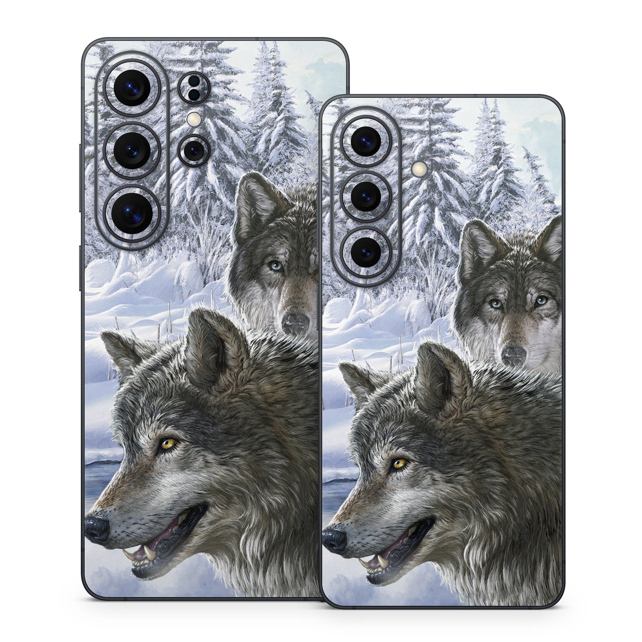 Snow Wolves - Samsung Galaxy S26 Skin