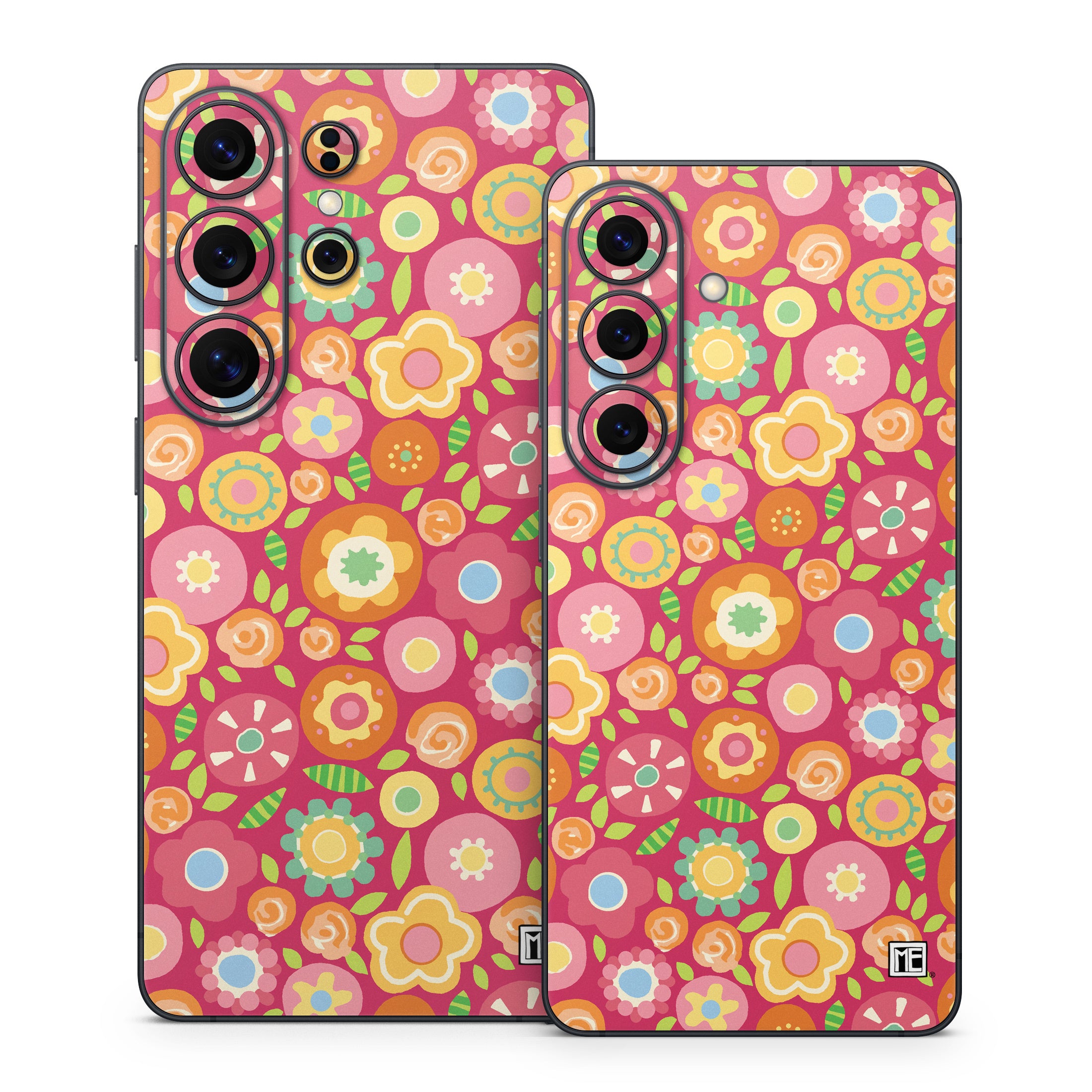 Flowers Squished - Samsung Galaxy S26 Skin