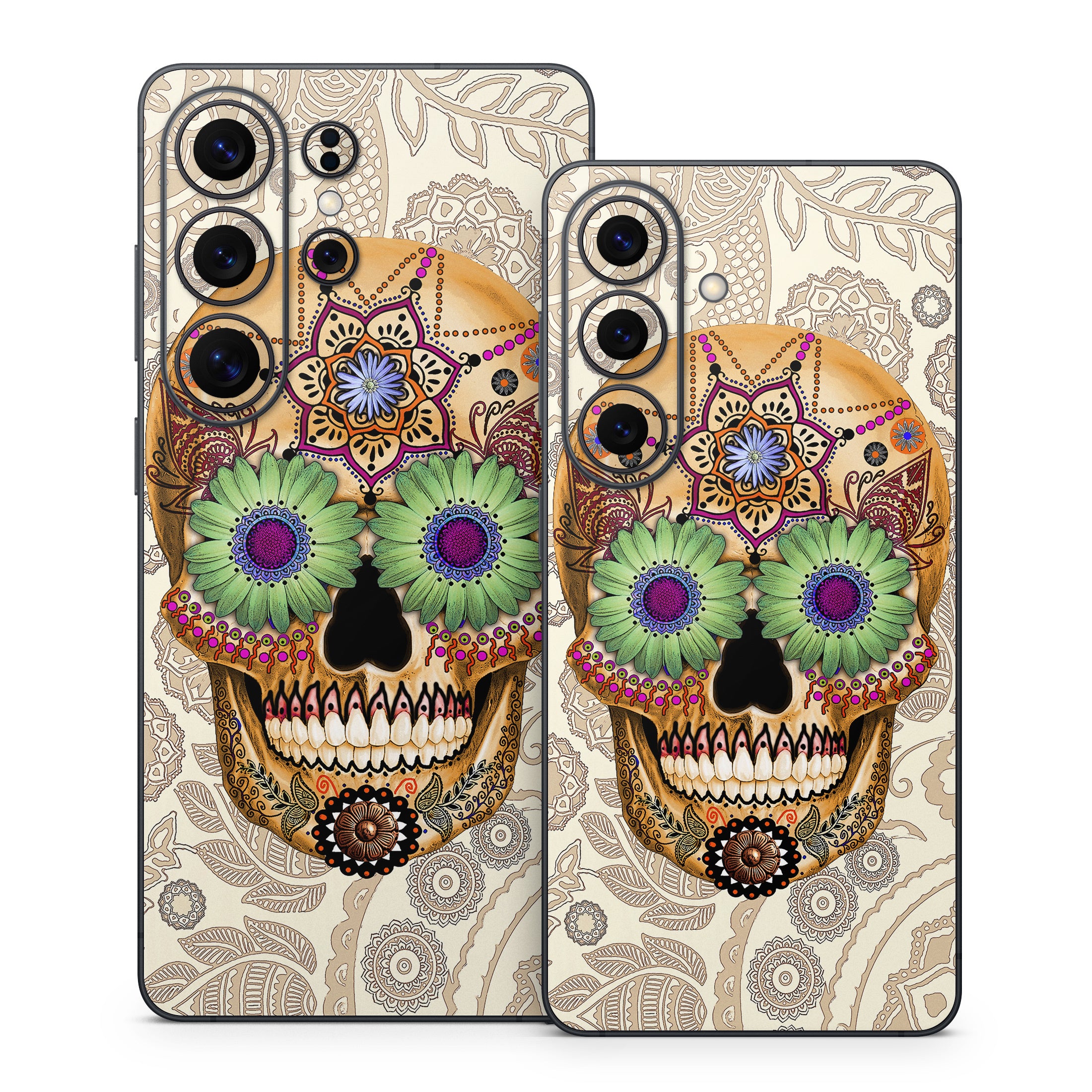 Sugar Skull Bone - Samsung Galaxy S26 Skin