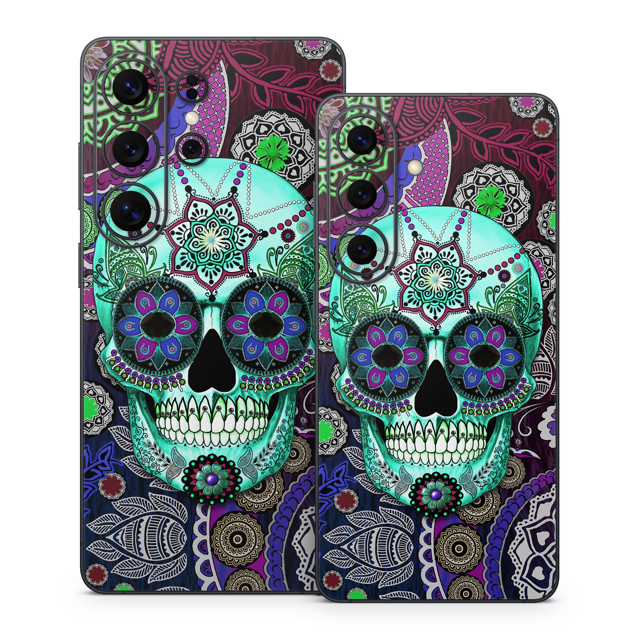 Sugar Skull Sombrero - Samsung Galaxy S26 Skin