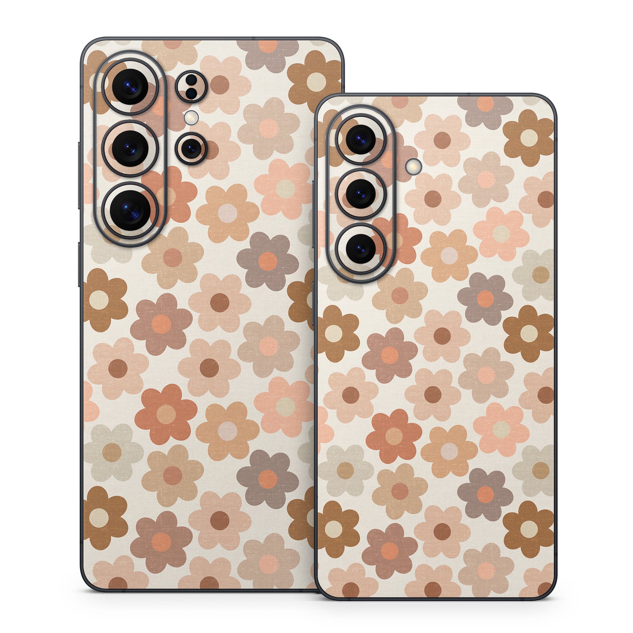Terracotta Daisies - Samsung Galaxy S26 Skin