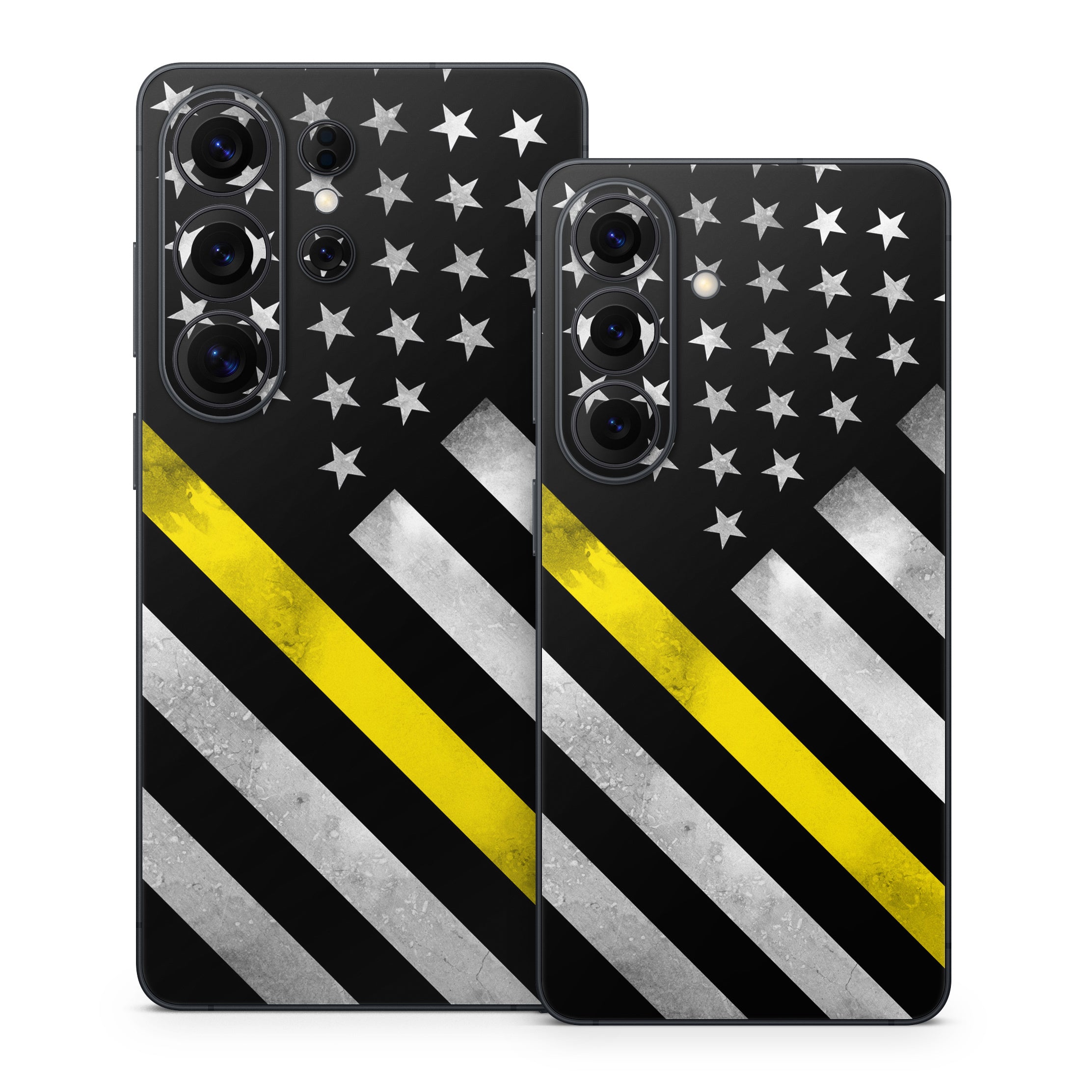Thin Yellow Line Hero - Samsung Galaxy S26 Skin