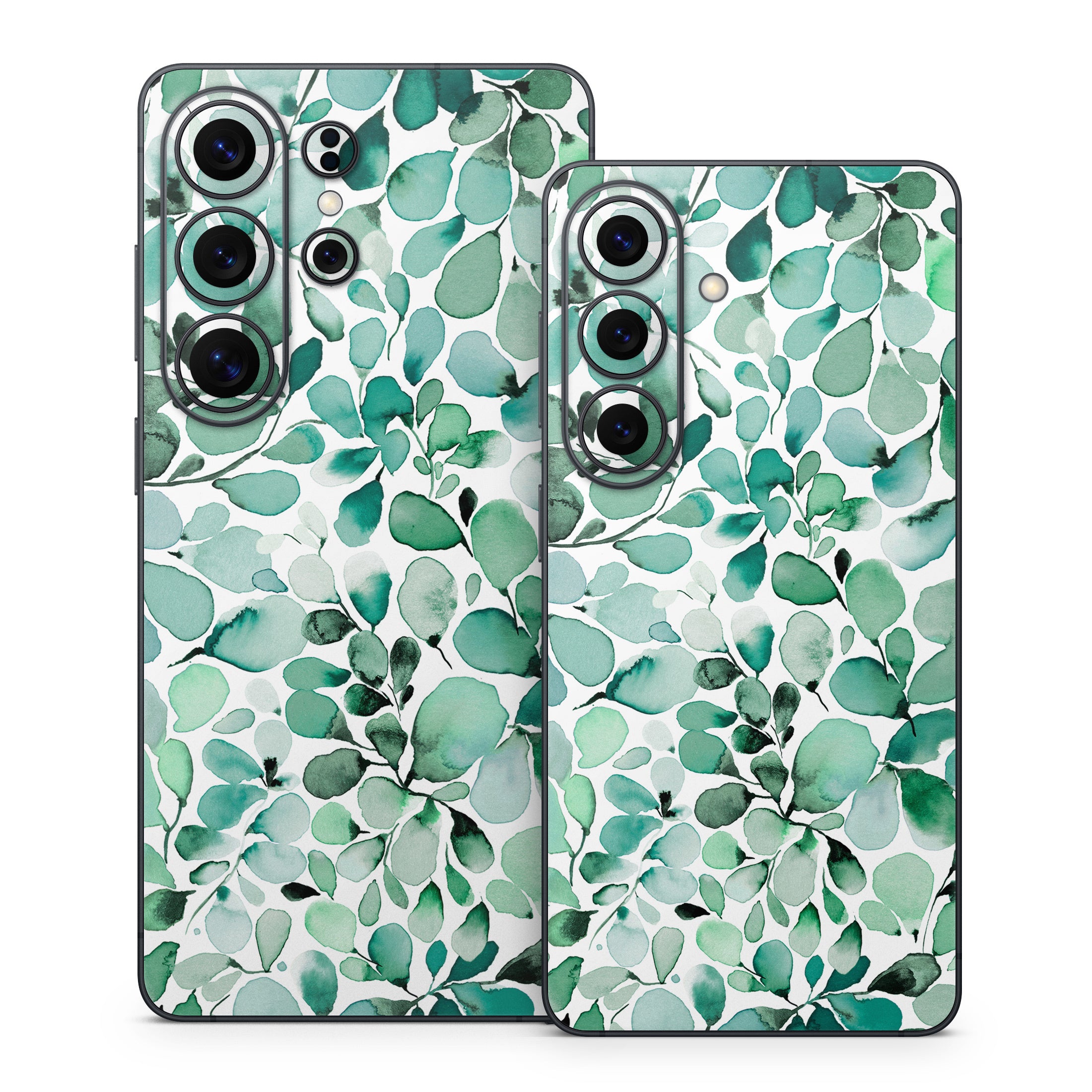 Watercolor Eucalyptus Leaves - Samsung Galaxy S26 Skin