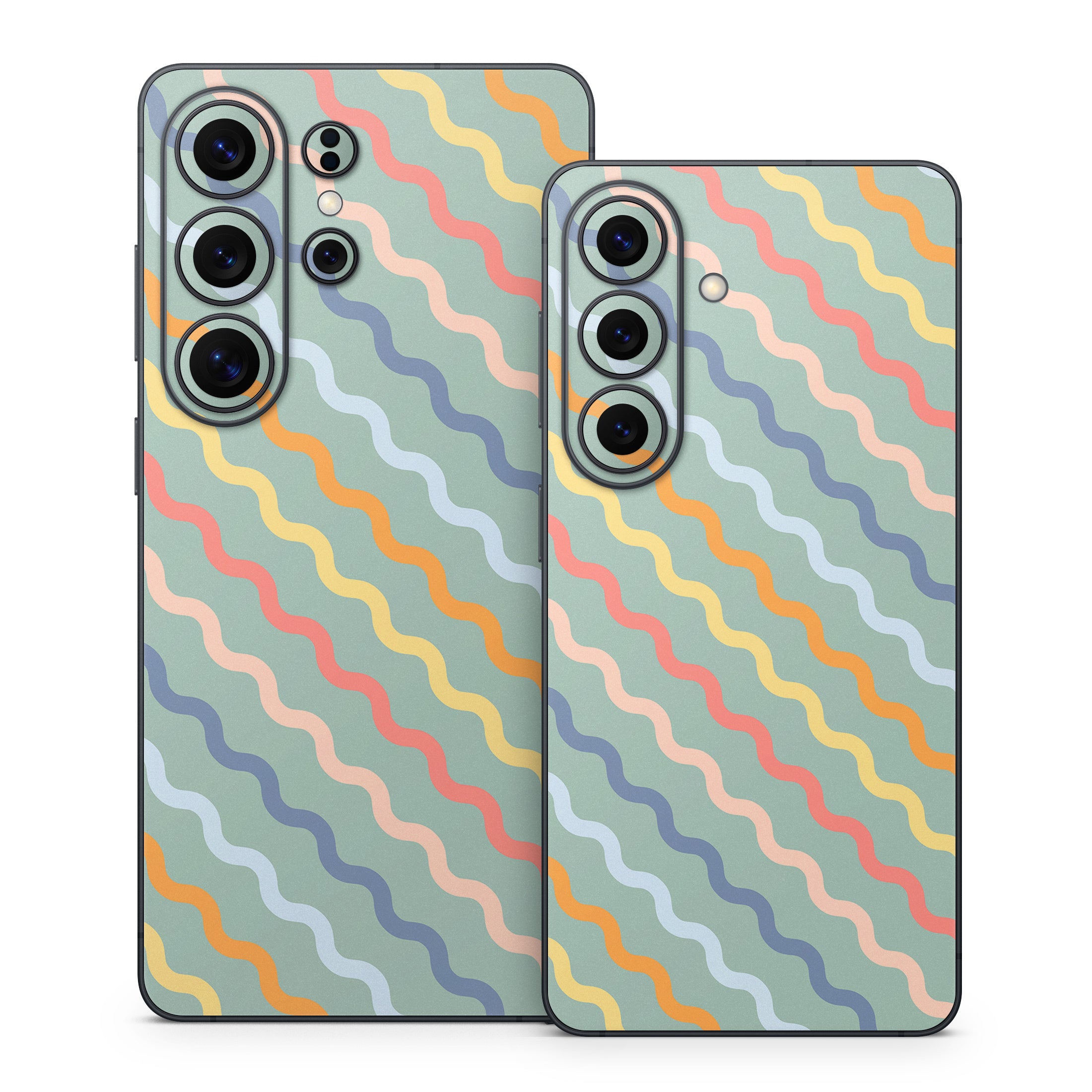 Wavy Diagonal Lines - Samsung Galaxy S26 Skin