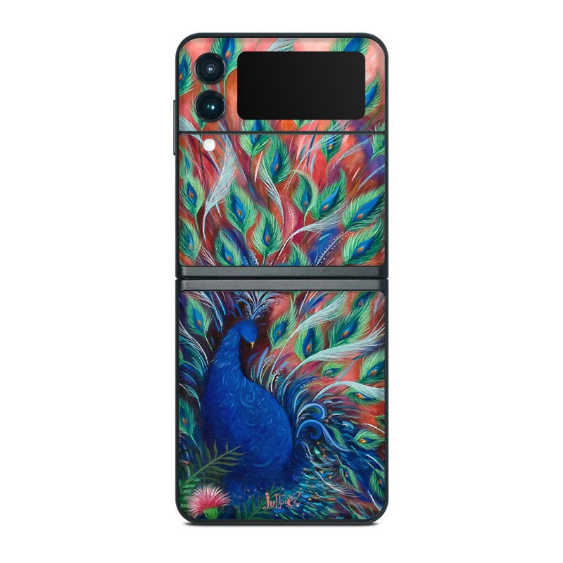 Coral Peacock - Samsung Galaxy Z Flip 3 Skin