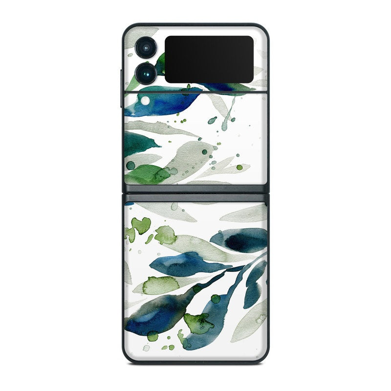 Floating Leaves - Samsung Galaxy Z Flip 3 Skin