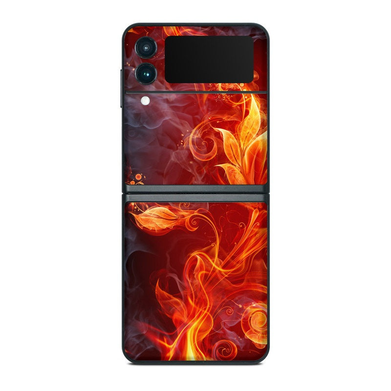 Flower Of Fire - Samsung Galaxy Z Flip 3 Skin