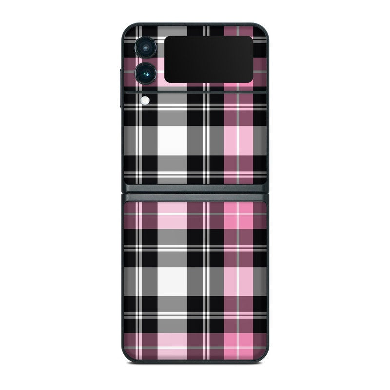 Pink Plaid - Samsung Galaxy Z Flip 3 Skin