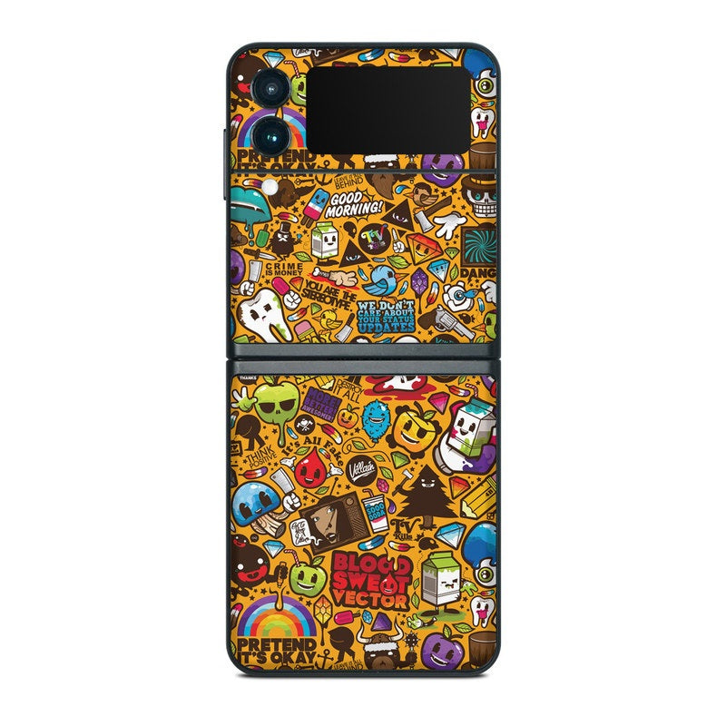Psychedelic - Samsung Galaxy Z Flip 3 Skin