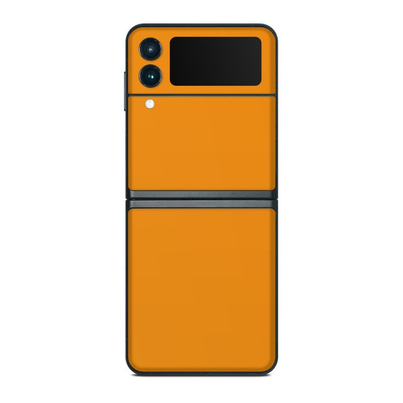 Solid State Orange - Samsung Galaxy Z Flip 3 Skin