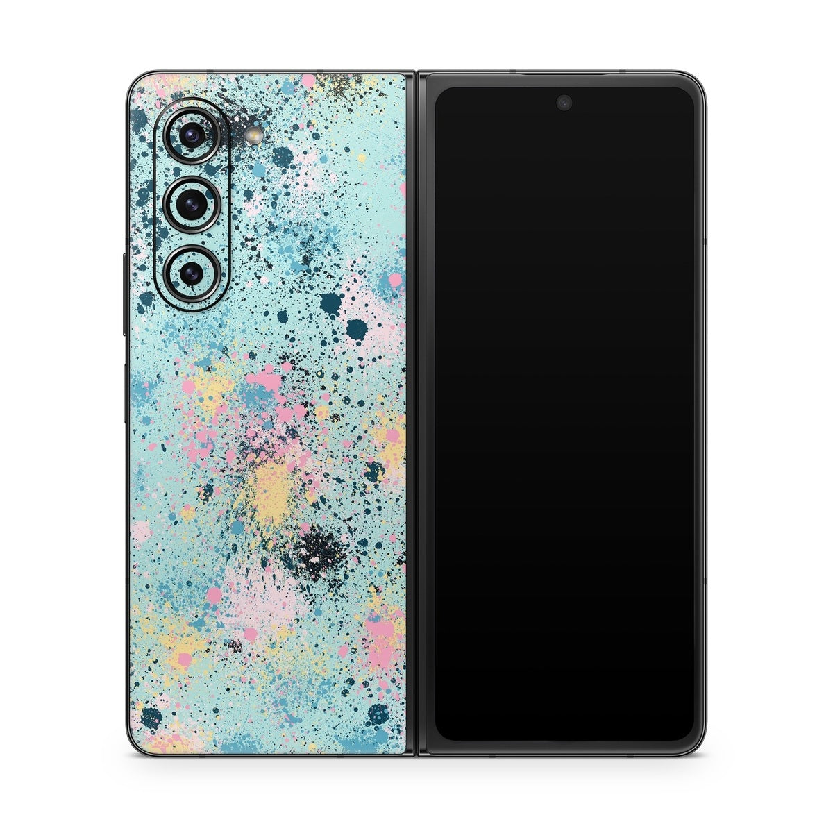 Abstract Ink Splatter - Samsung Galaxy Z Fold5 Skin