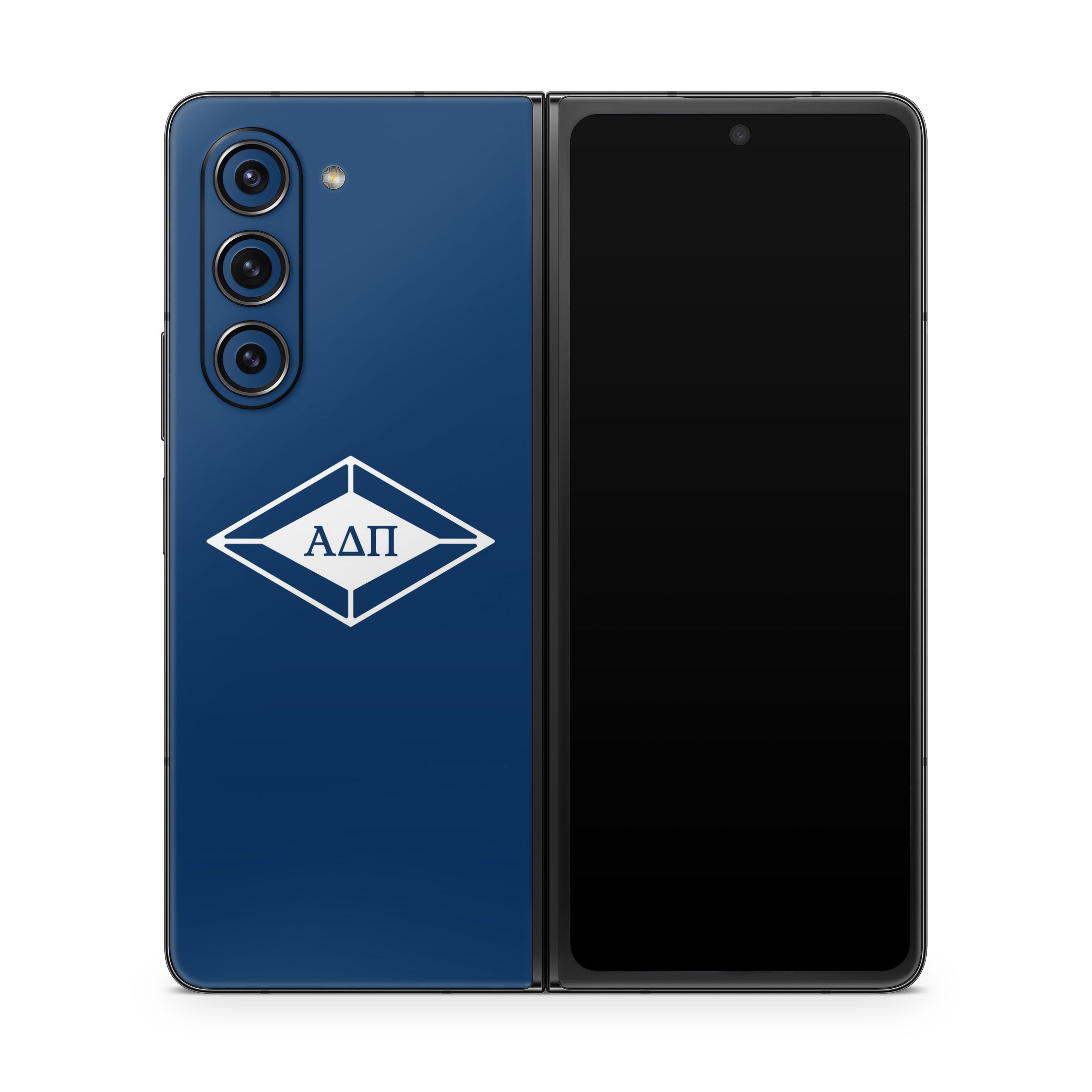 Alpha Delta Pi Diamond Letters Midnight - Samsung Galaxy Z Fold5 Skin