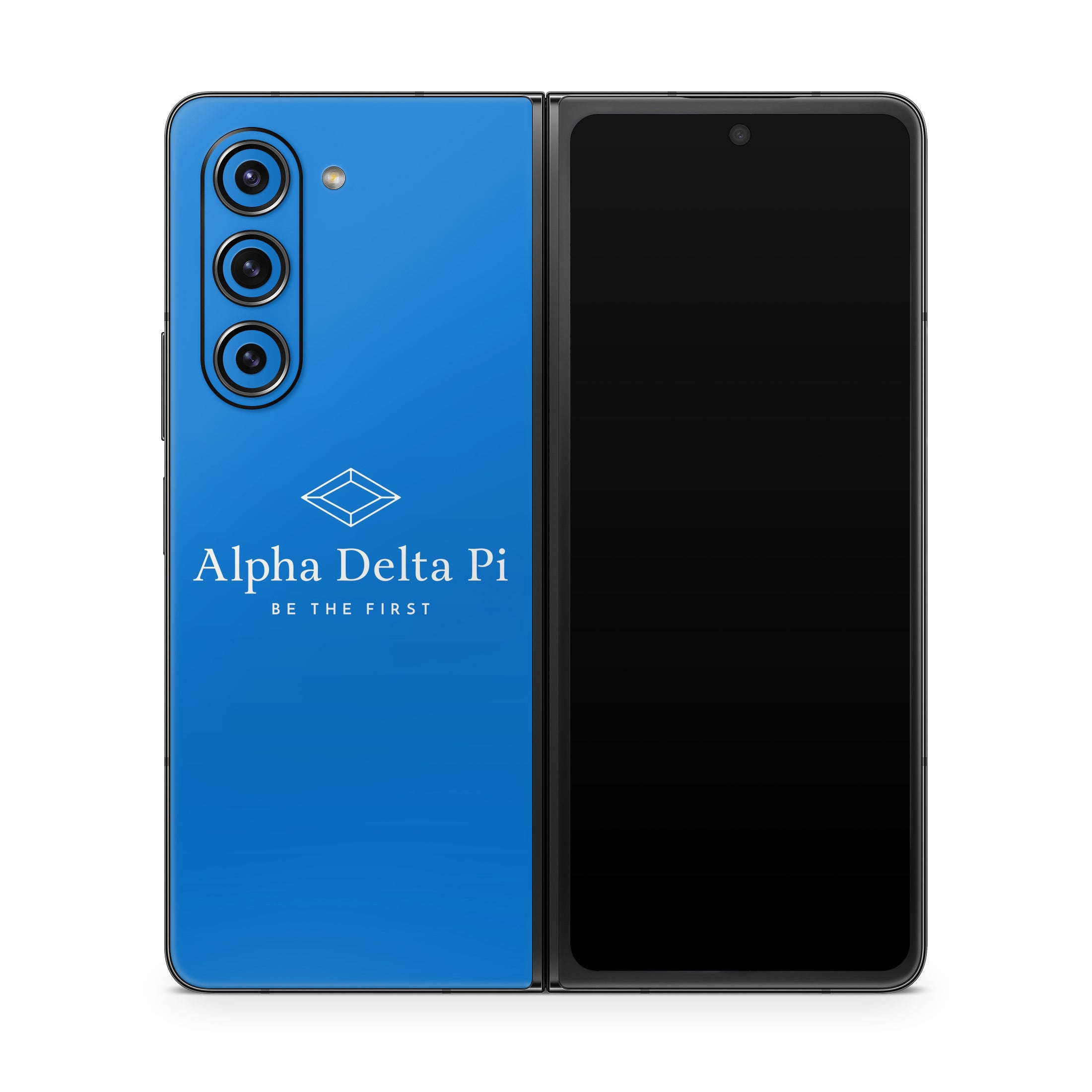Alpha Delta Pi Primary Logo Azure - Samsung Galaxy Z Fold5 Skin