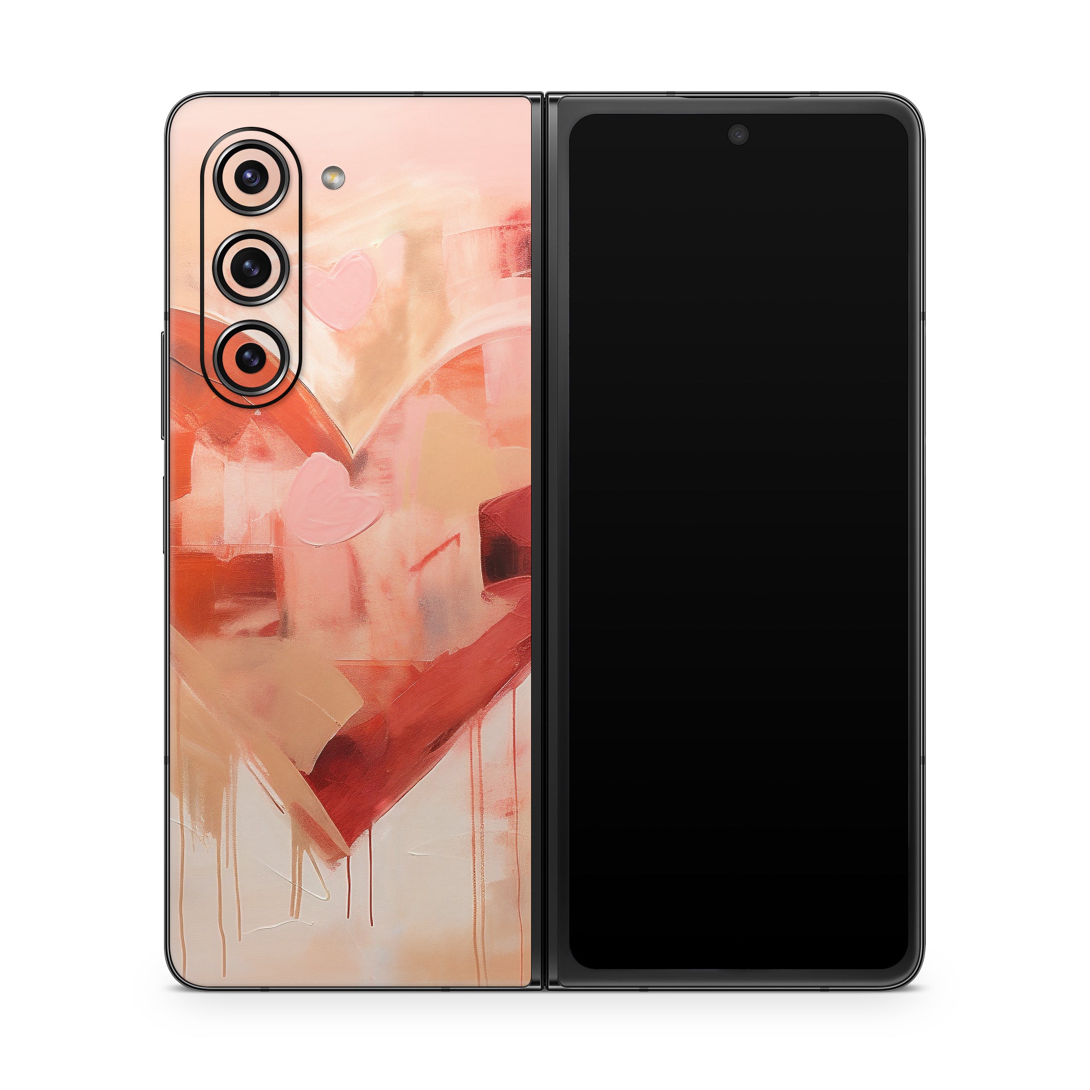 AbEx Hearts - Samsung Galaxy Z Fold5 Skin