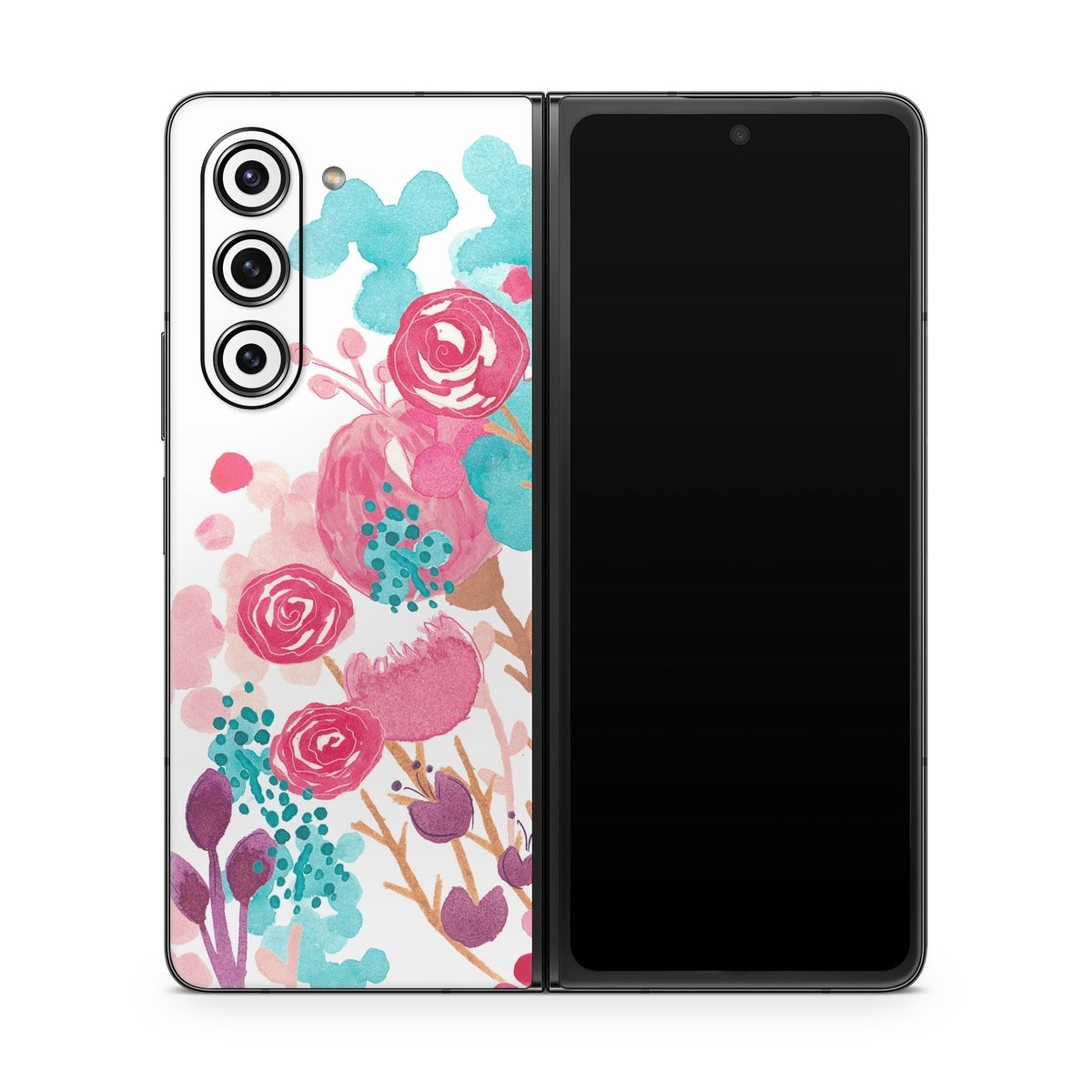 Blush Blossoms - Samsung Galaxy Z Fold5 Skin