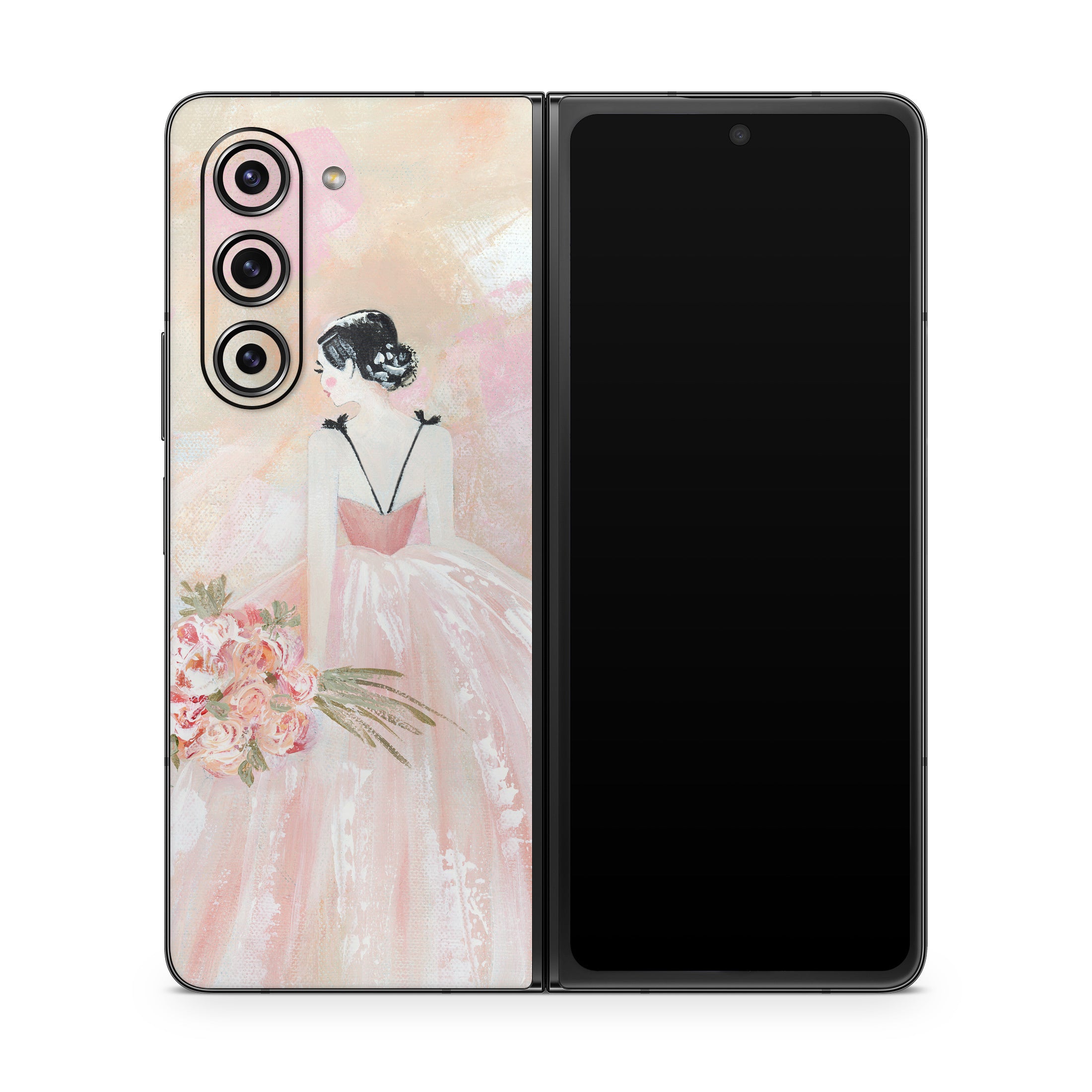 Blush Glam Girl - Samsung Galaxy Z Fold5 Skin