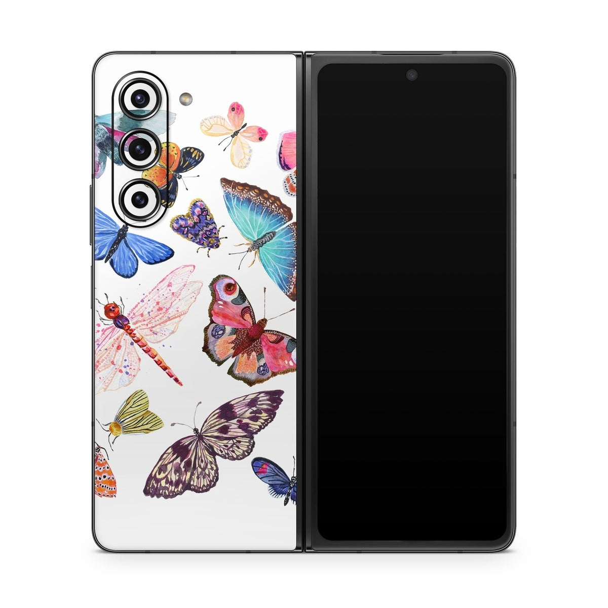 Butterfly Scatter - Samsung Galaxy Z Fold5 Skin
