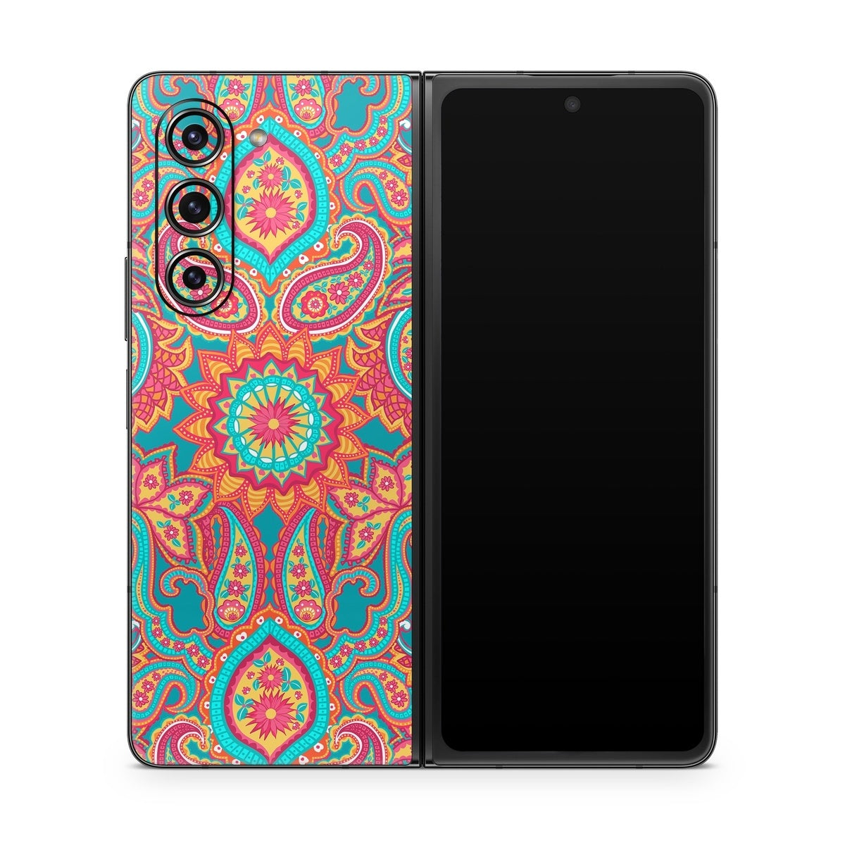 Carnival Paisley - Samsung Galaxy Z Fold5 Skin