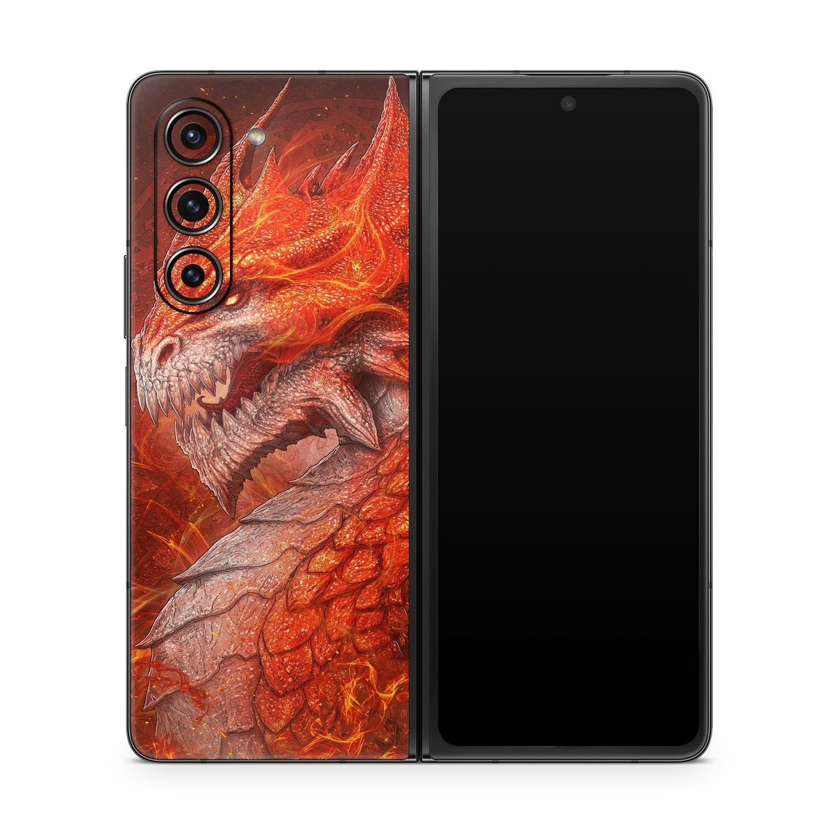 Flame Dragon - Samsung Galaxy Z Fold5 Skin