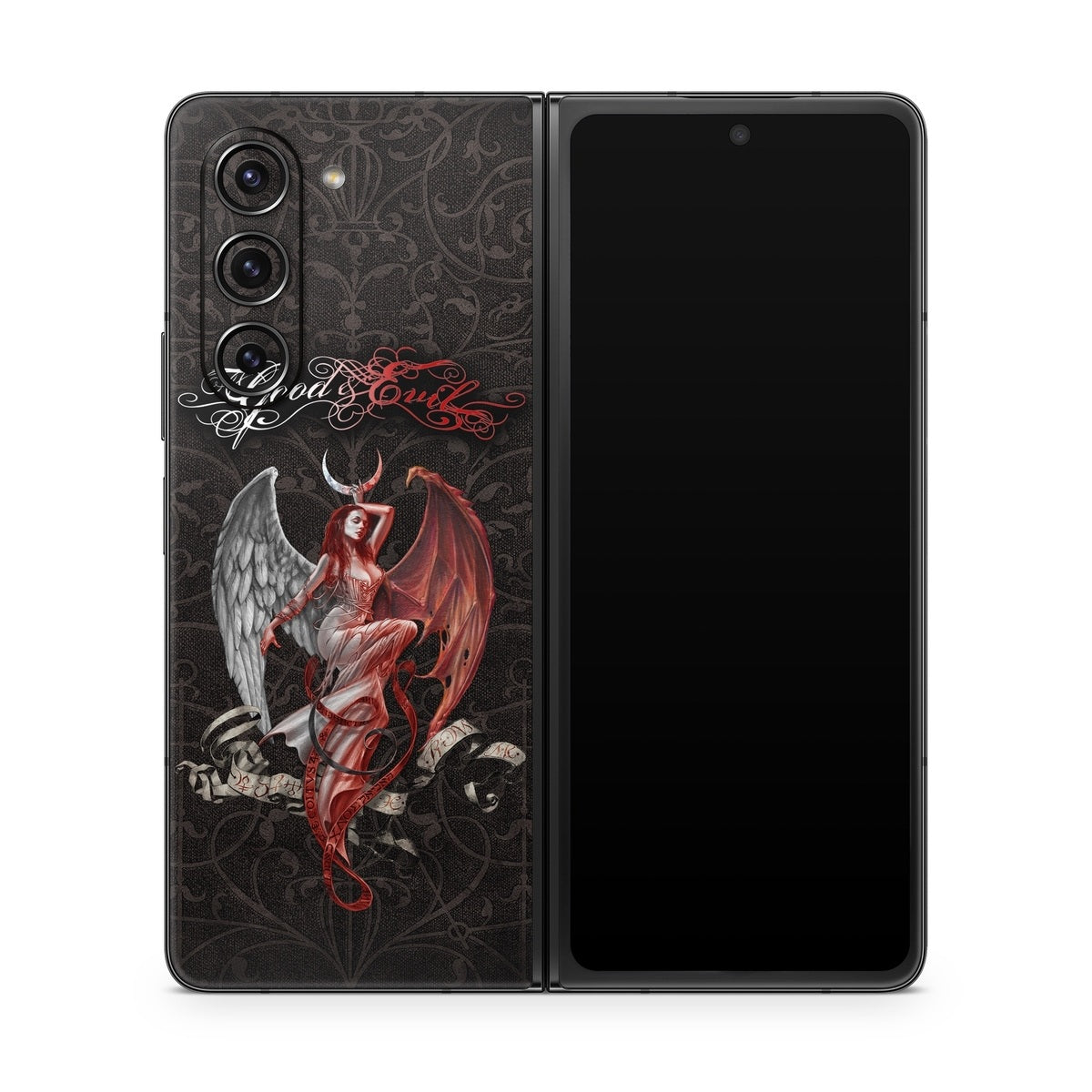 Good and Evil - Samsung Galaxy Z Fold5 Skin