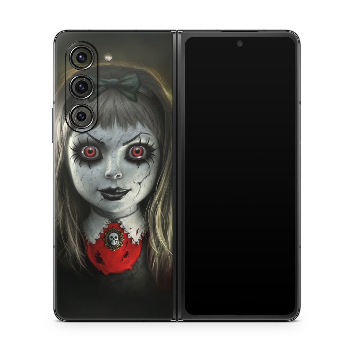 Haunted Doll - Samsung Galaxy Z Fold5 Skin