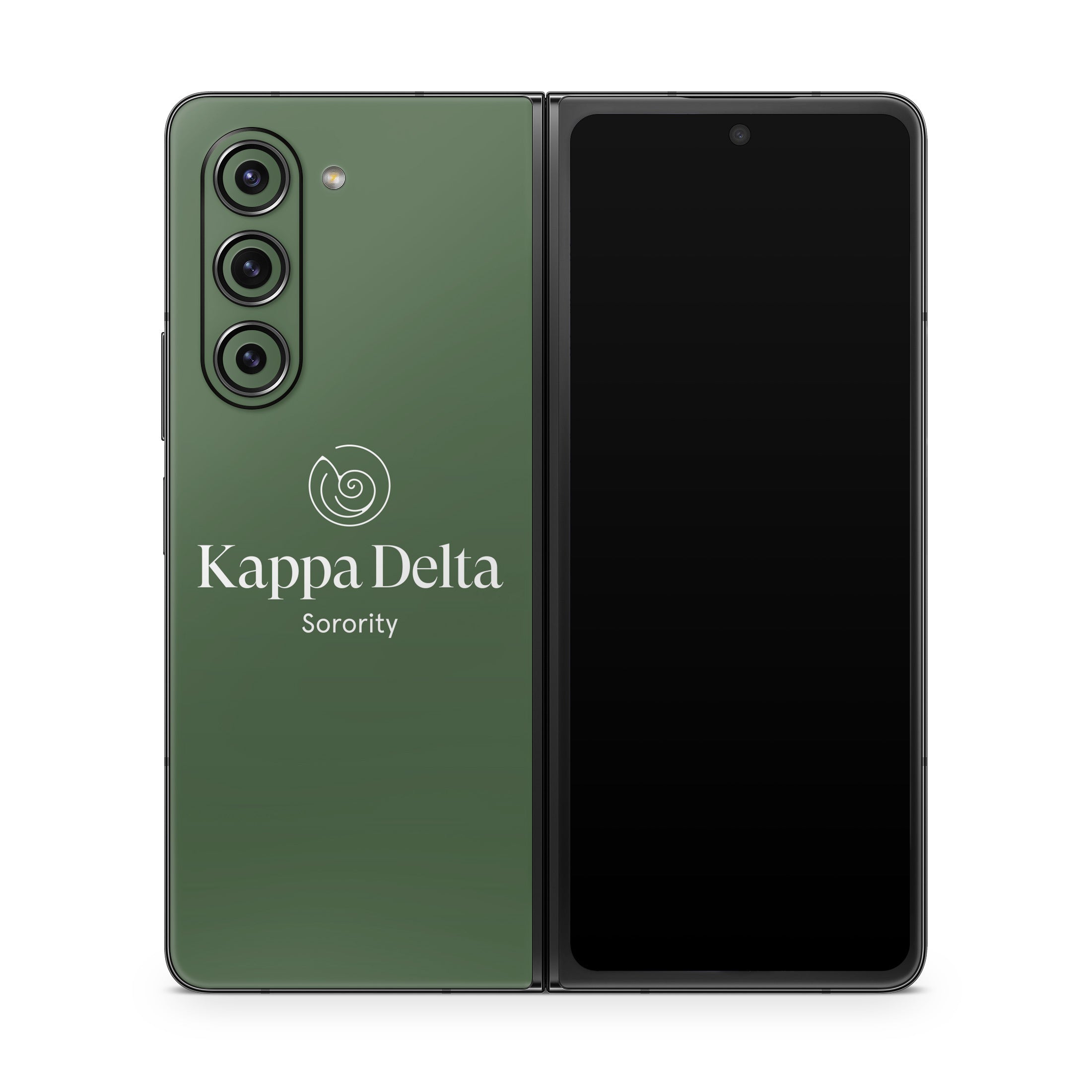 Kappa Delta Primary Logo Dark Olive - Samsung Galaxy Z Fold5 Skin