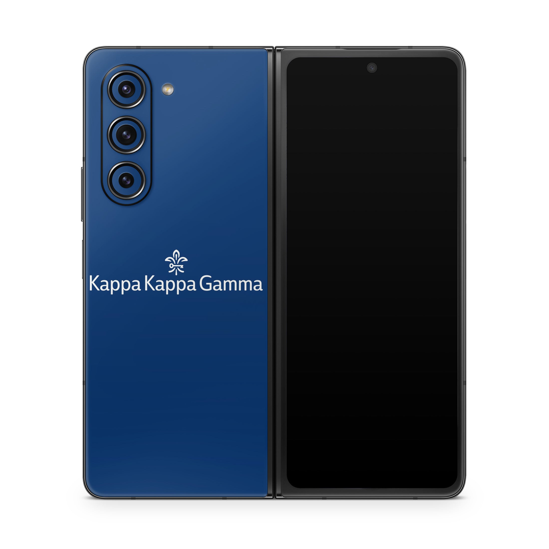 Kappa Kappa Gamma Brandmark Kappa Blue - Samsung Galaxy Z Fold5 Skin