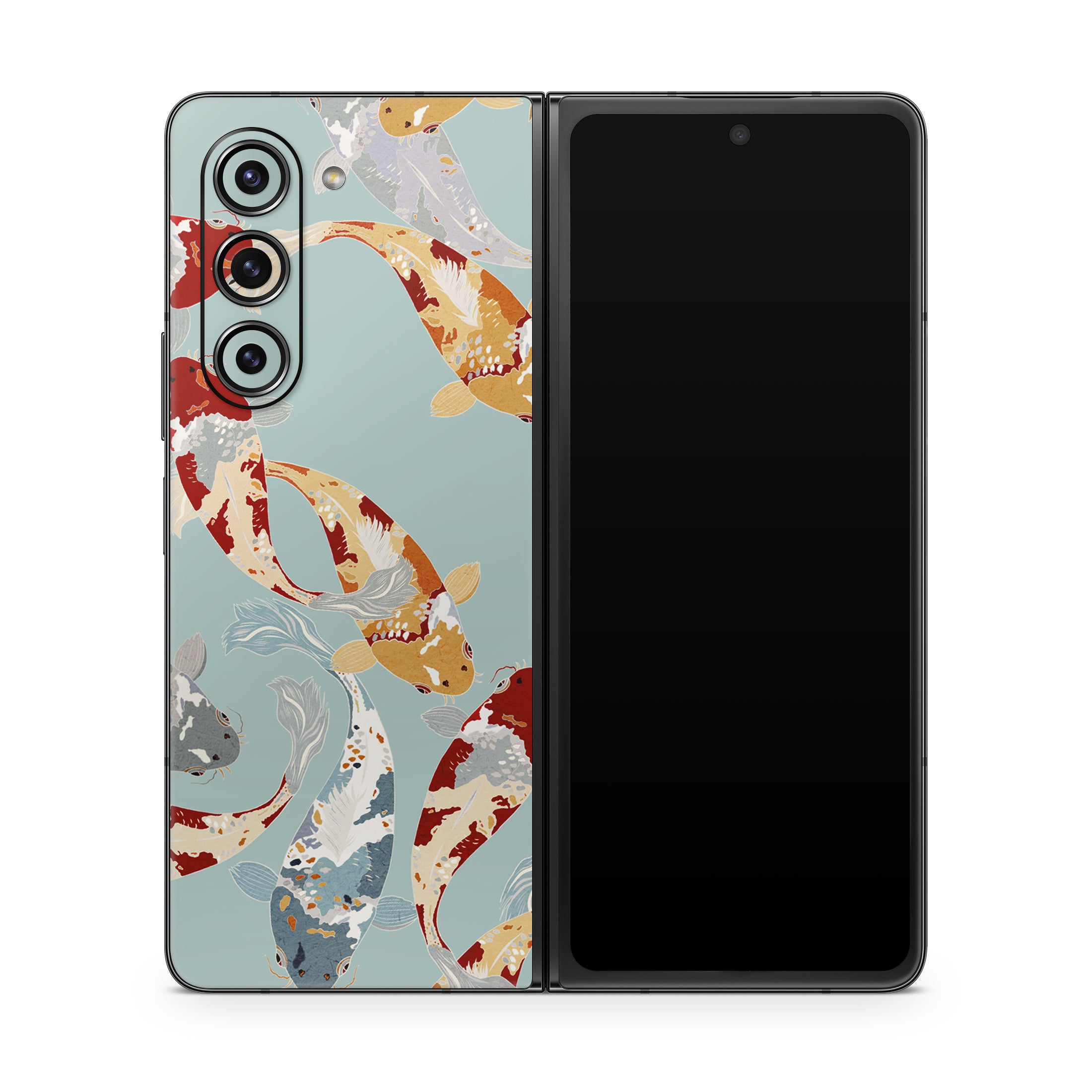 KoiFish Pond - Samsung Galaxy Z Fold5 Skin