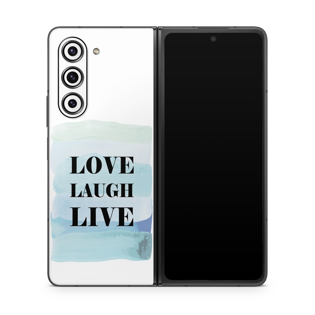 Love Laugh Live - Samsung Galaxy Z Fold5 Skin