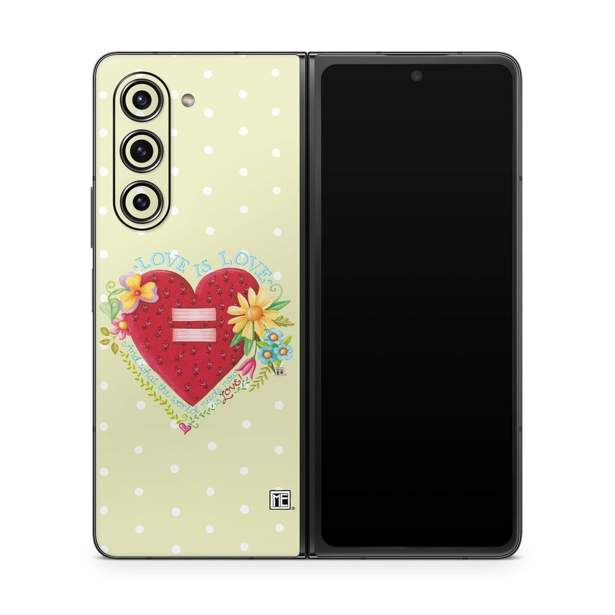 Love Is What We Need - Samsung Galaxy Z Fold5 Skin