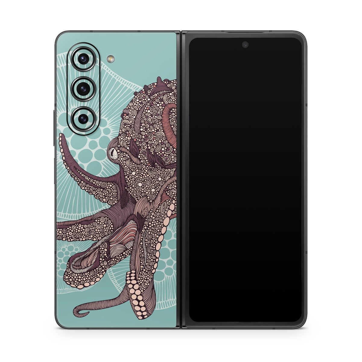 Octopus Bloom - Samsung Galaxy Z Fold5 Skin