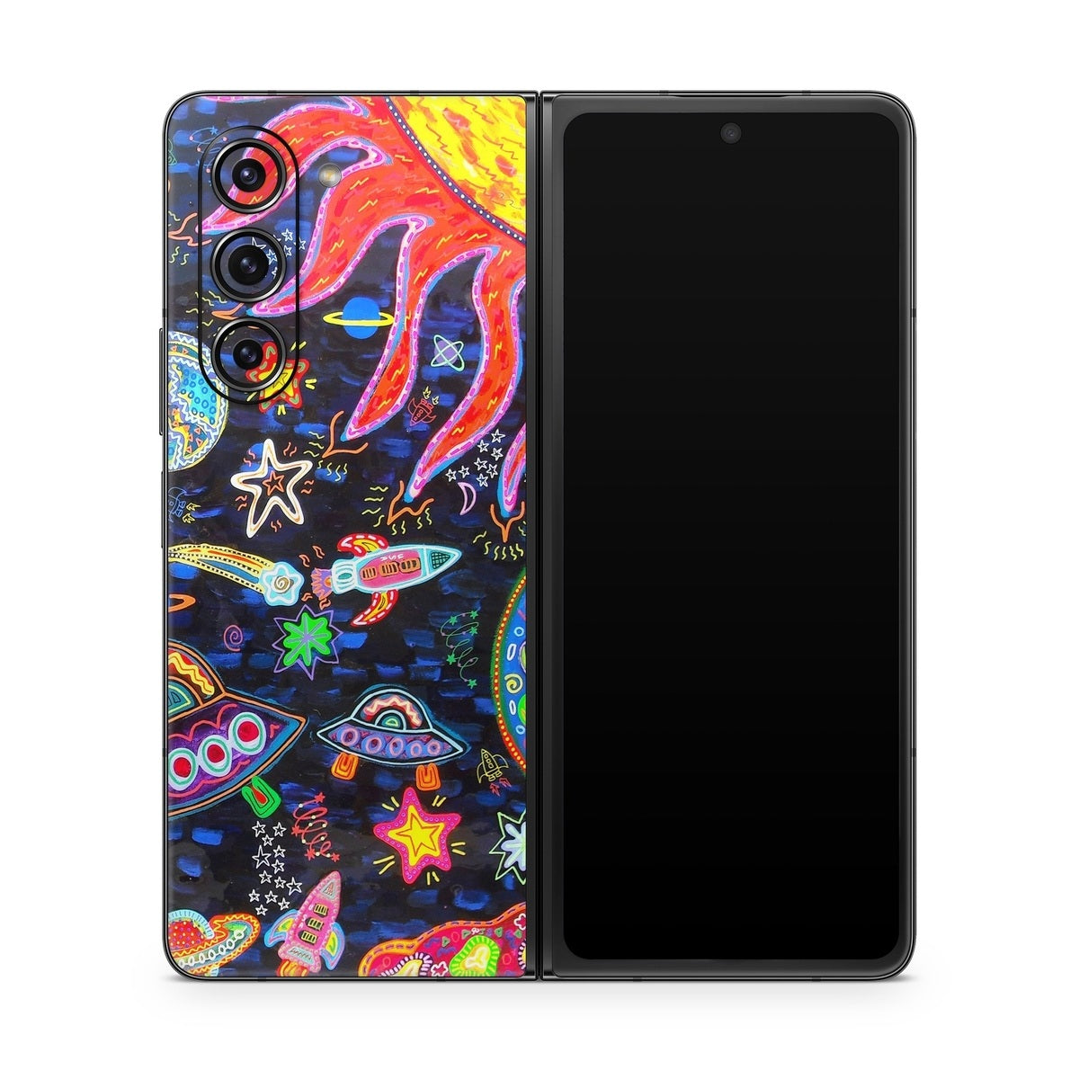 Out to Space - Samsung Galaxy Z Fold5 Skin