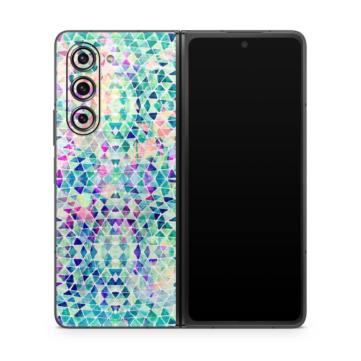 Pastel Triangle - Samsung Galaxy Z Fold5 Skin