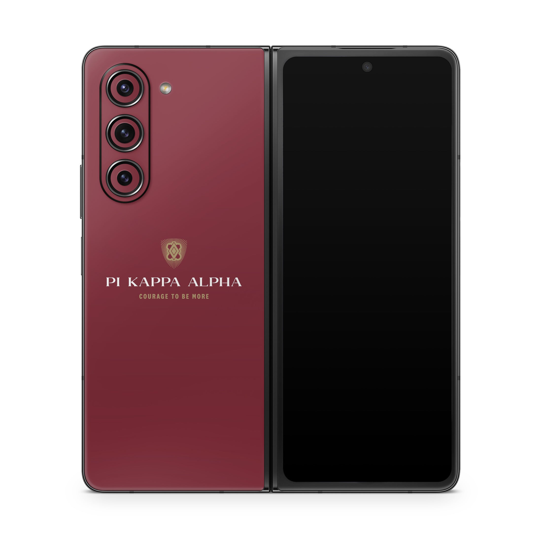 Pi Kappa Alpha Formal Logo Garnet - Samsung Galaxy Z Fold5 Skin