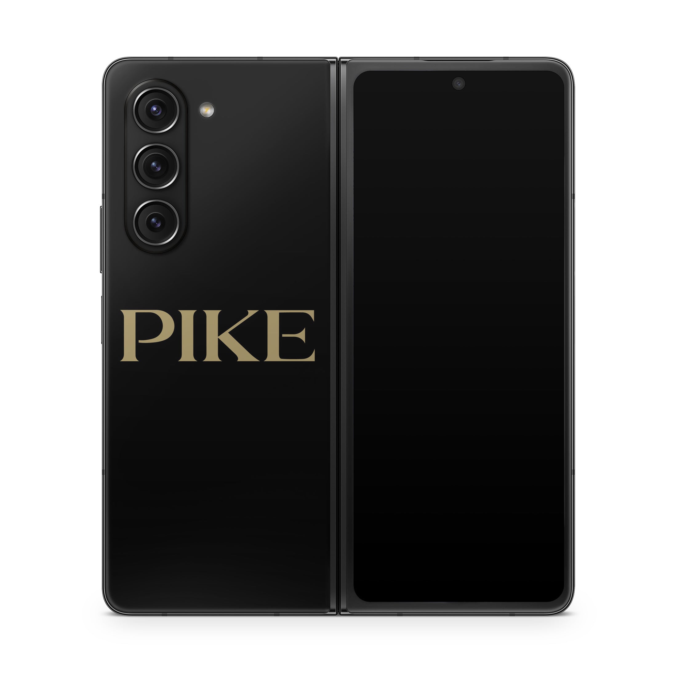 Pi Kappa Alpha PIKE Logo Black - Samsung Galaxy Z Fold5 Skin