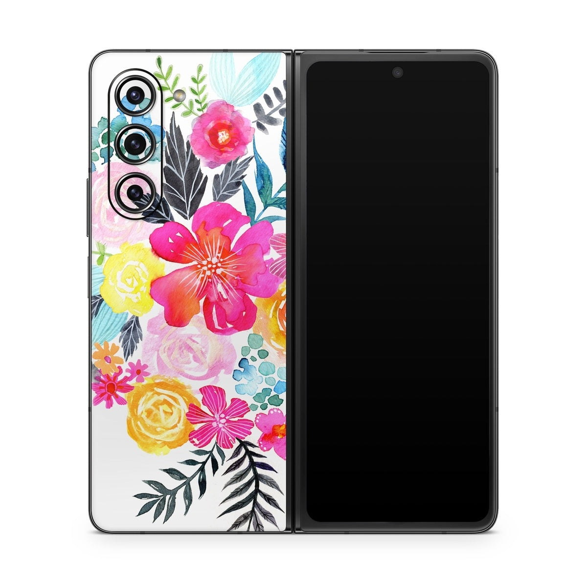 Pink Bouquet - Samsung Galaxy Z Fold5 Skin