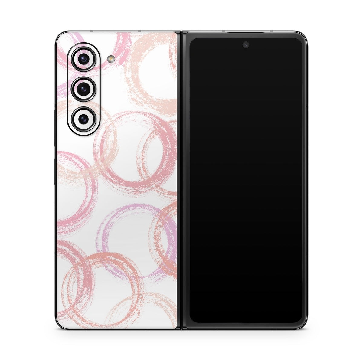 Pink Circles - Samsung Galaxy Z Fold5 Skin
