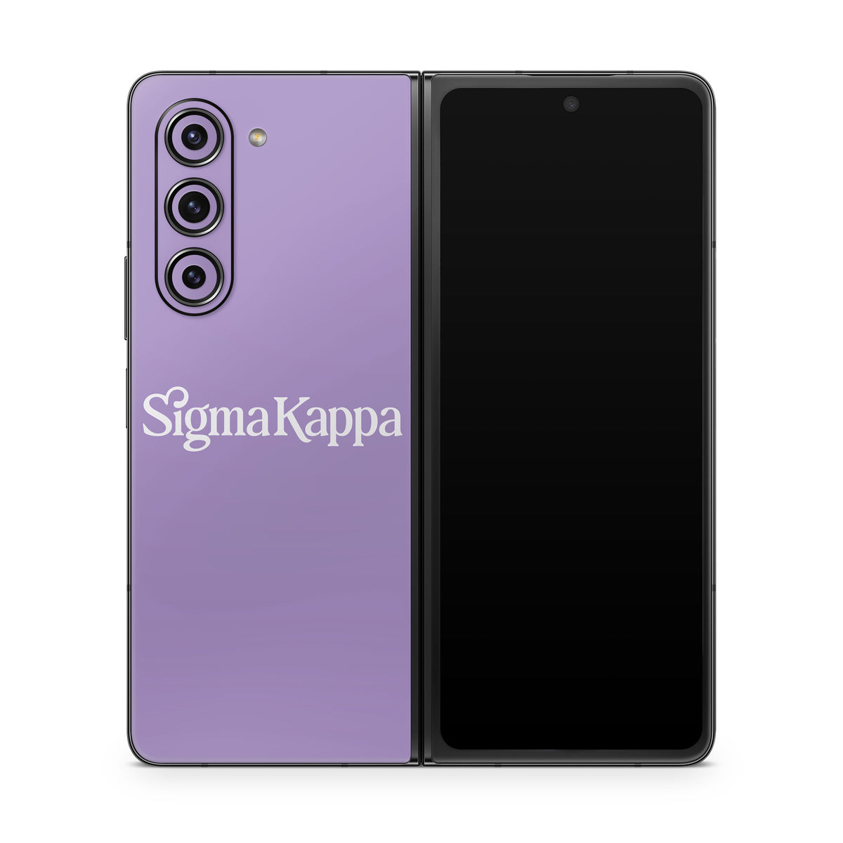 Sigma Kappa Primary Logo Dove Love on Legacy Lavender - Samsung Galaxy Z Fold5 Skin