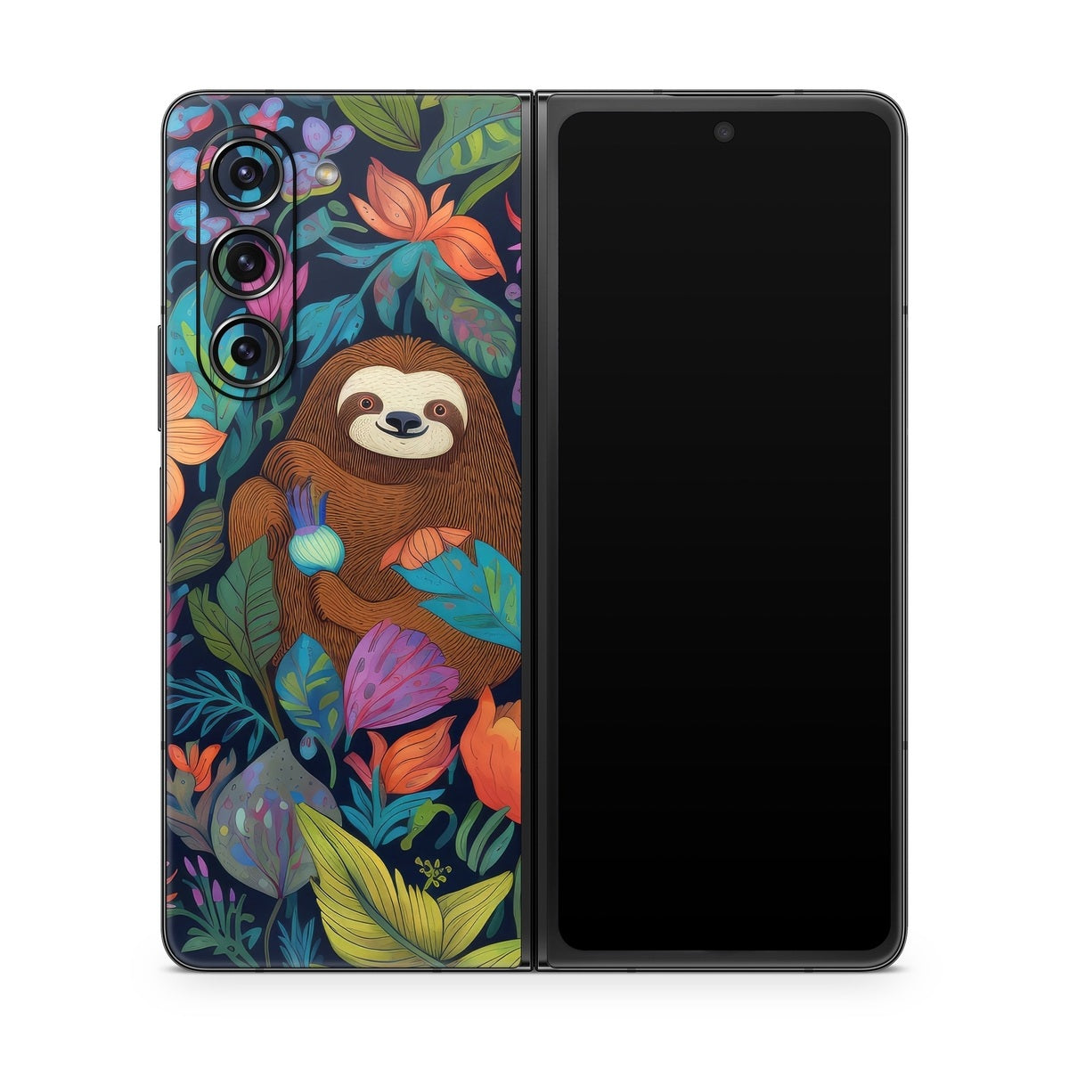 Garden of Slothy Delights - Samsung Galaxy Z Fold5 Skin