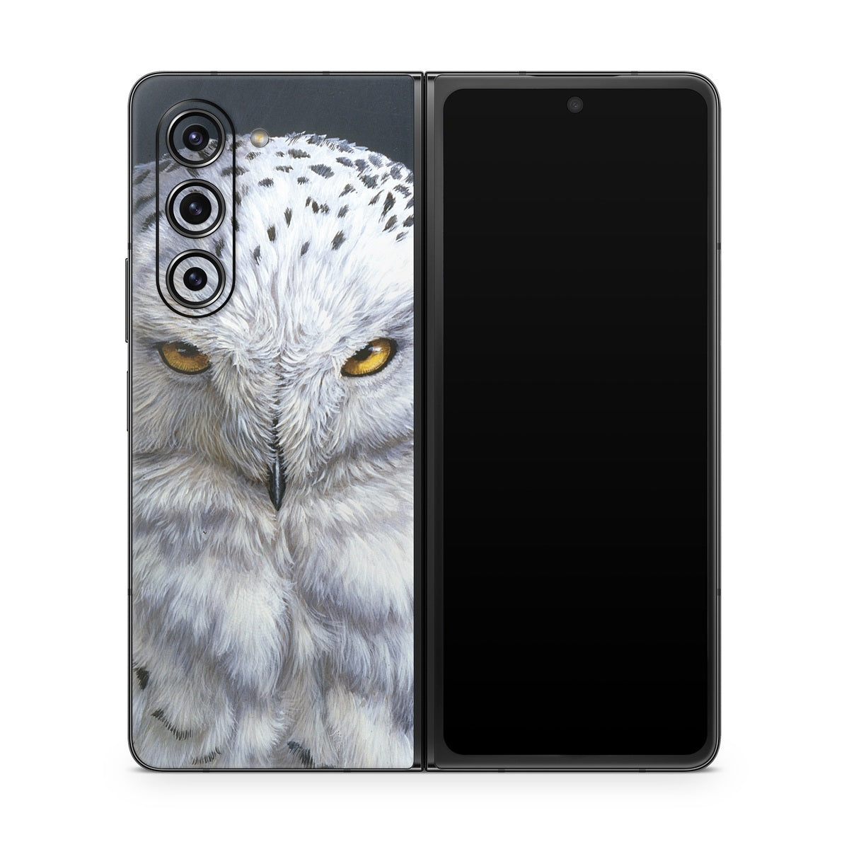 Snowy Owl - Samsung Galaxy Z Fold5 Skin