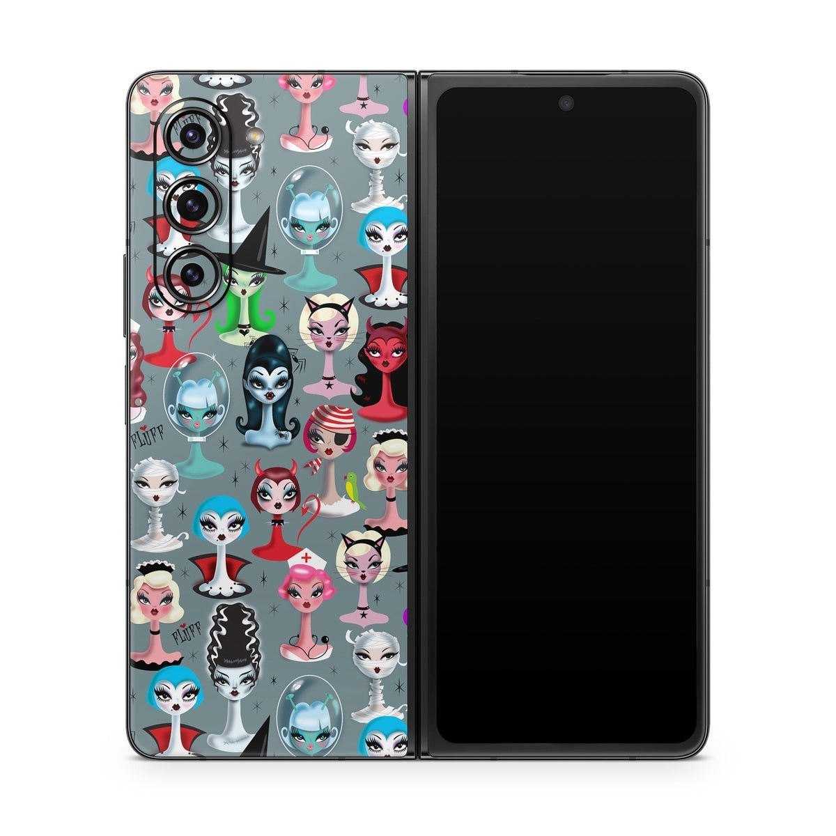 Spooky Dolls - Samsung Galaxy Z Fold5 Skin