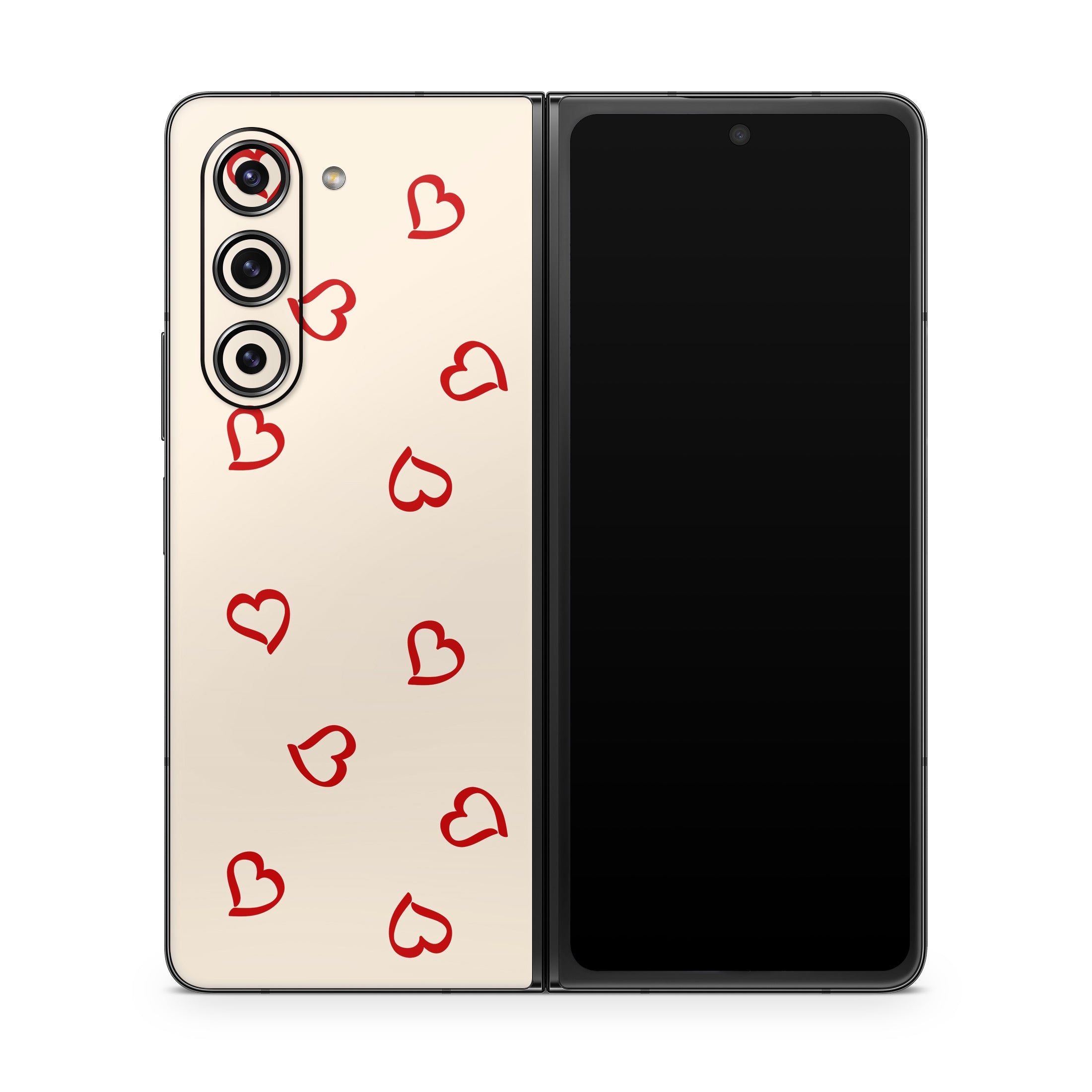 Tumbling Valentines - Samsung Galaxy Z Fold5 Skin