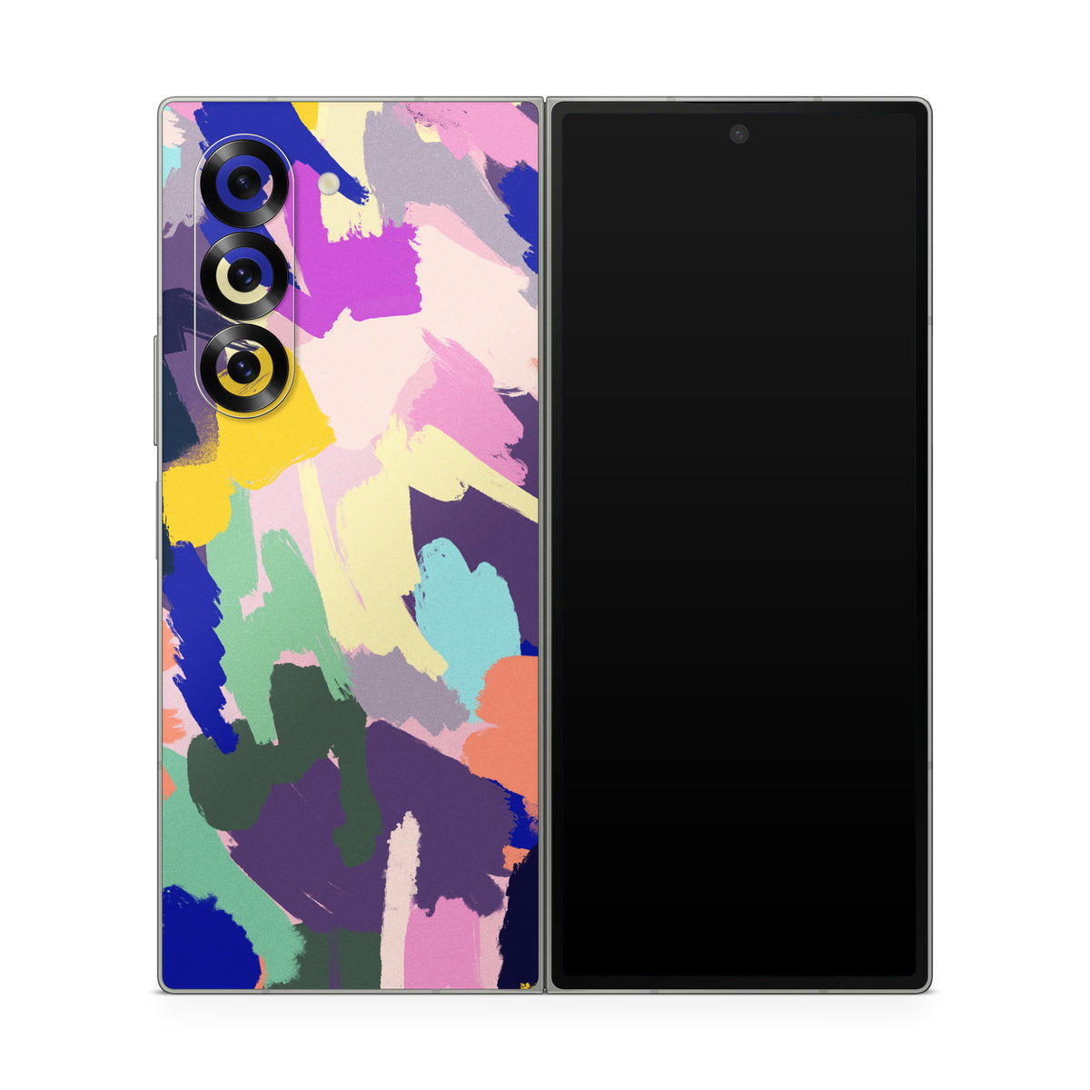 Abstract Scratches - Samsung Galaxy Z Fold6 Skin