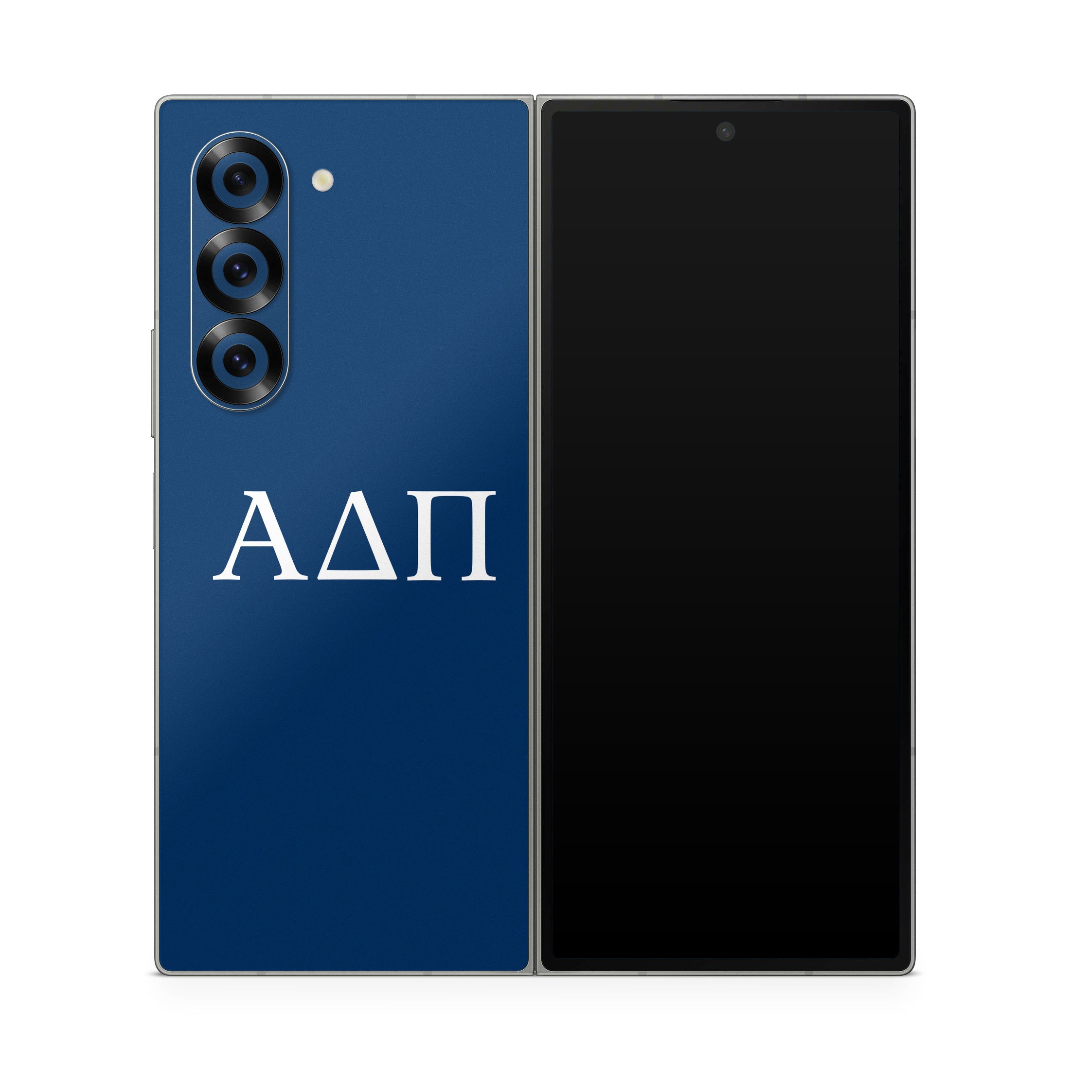 Alpha Delta Pi Greek Letters Midnight - Samsung Galaxy Z Fold6 Skin
