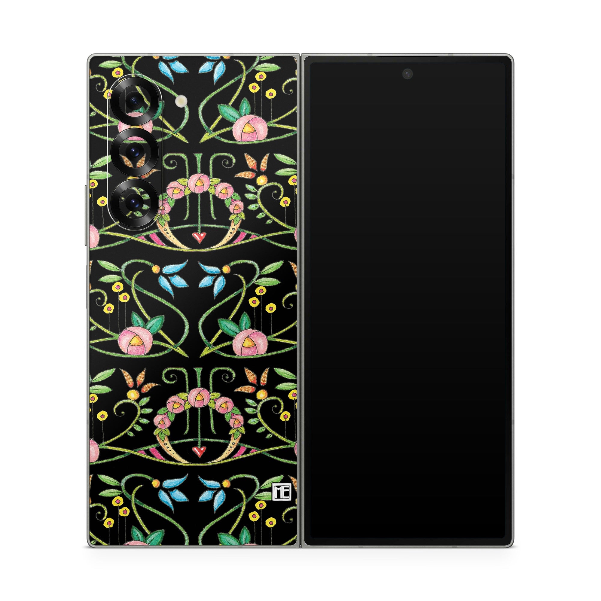 Change Nothing Flowers - Samsung Galaxy Z Fold6 Skin
