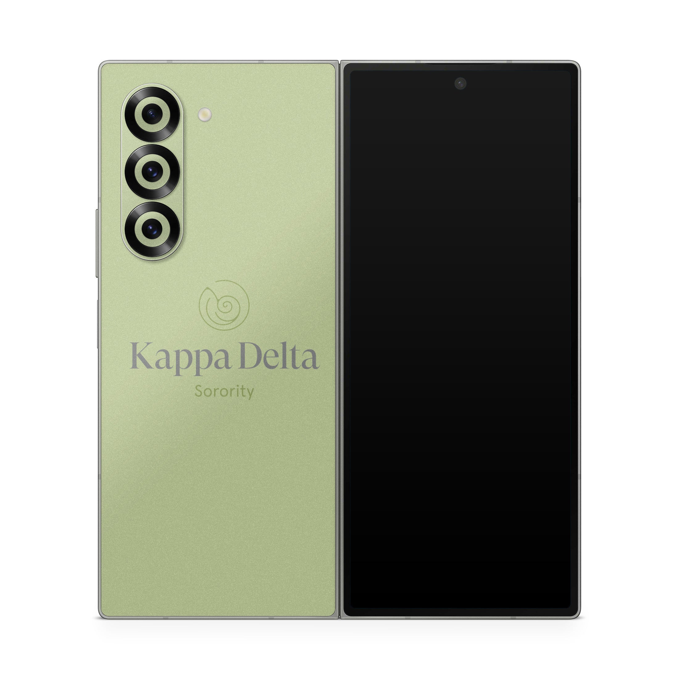 Kappa Delta Primary Logo Light Olive - Samsung Galaxy Z Fold6 Skin